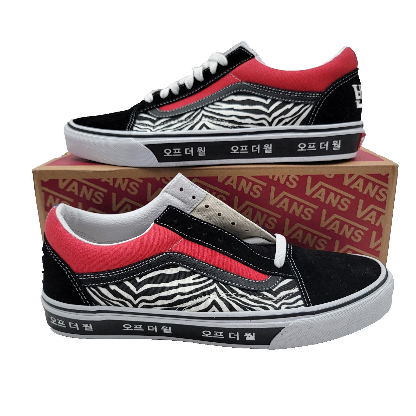 Vans Vans Old Skool Shoes Mens Sz 10 Wmns 11.5 Korean Typography Size US 10 / EU 43 - 1 Thumbnail