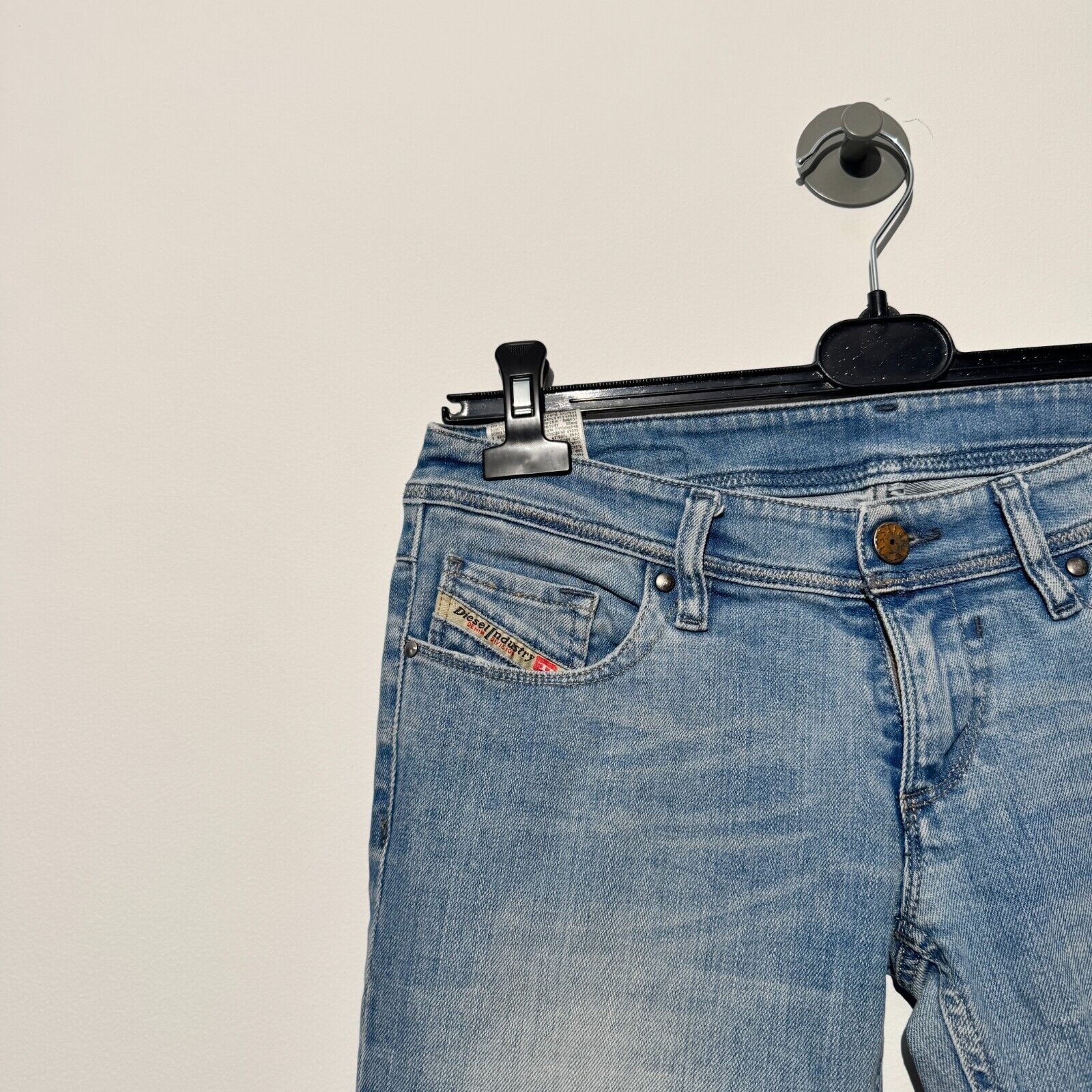 Diesel Vintage Diesel Unisex Blue Cotton Denim Pants Size W27 L32 Size US 27 - 7 Thumbnail