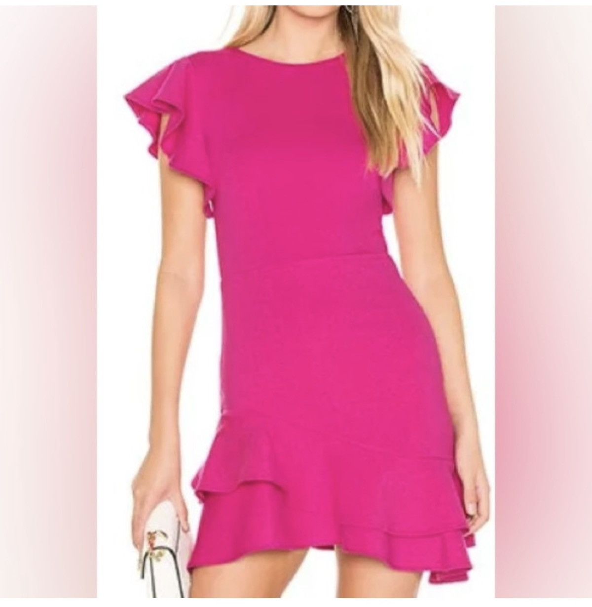 Amanda Uprichard Amanda Uprichard Eclipse ruffle mini dress P Size XS / US 0-2 / IT 36-38 - 1 Thumbnail
