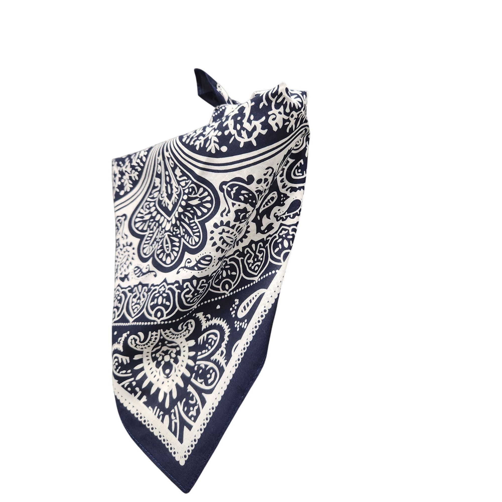 Other Cotton Bandanas Paisley Print Handkerchiefs 3-Pack Black/Gra Size ONE SIZE - 12 Thumbnail