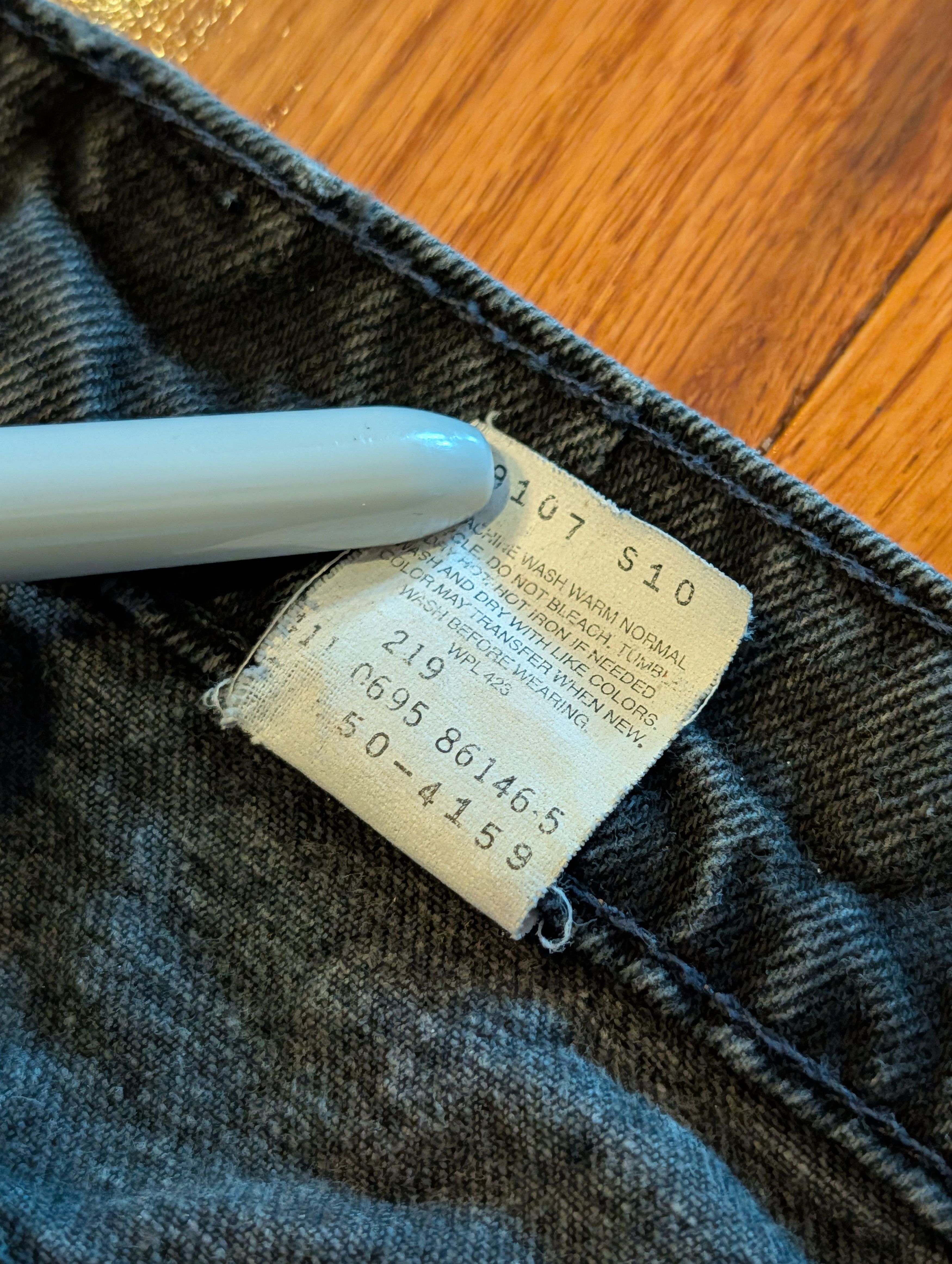 Levi's VTG Levi's 550 Orange Tab Relaxed Fit Denim Jeans 38x32 Size US 38 / EU 54 - 7 Thumbnail