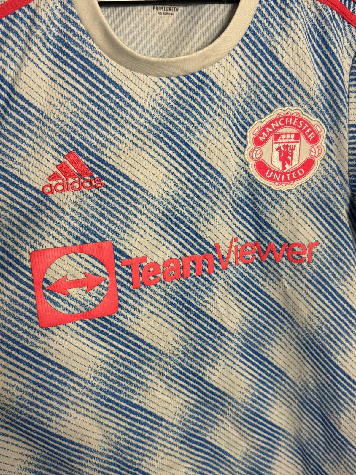 Adidas Manchester United 21/22 Away Ronaldo Football Jersey Size US L / EU 52-54 / 3 - 4 Thumbnail