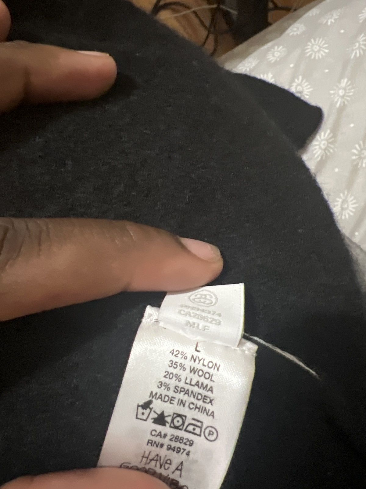 Stussy Stussy Black Cardigan Size US L / EU 52-54 / 3 - 5 Thumbnail