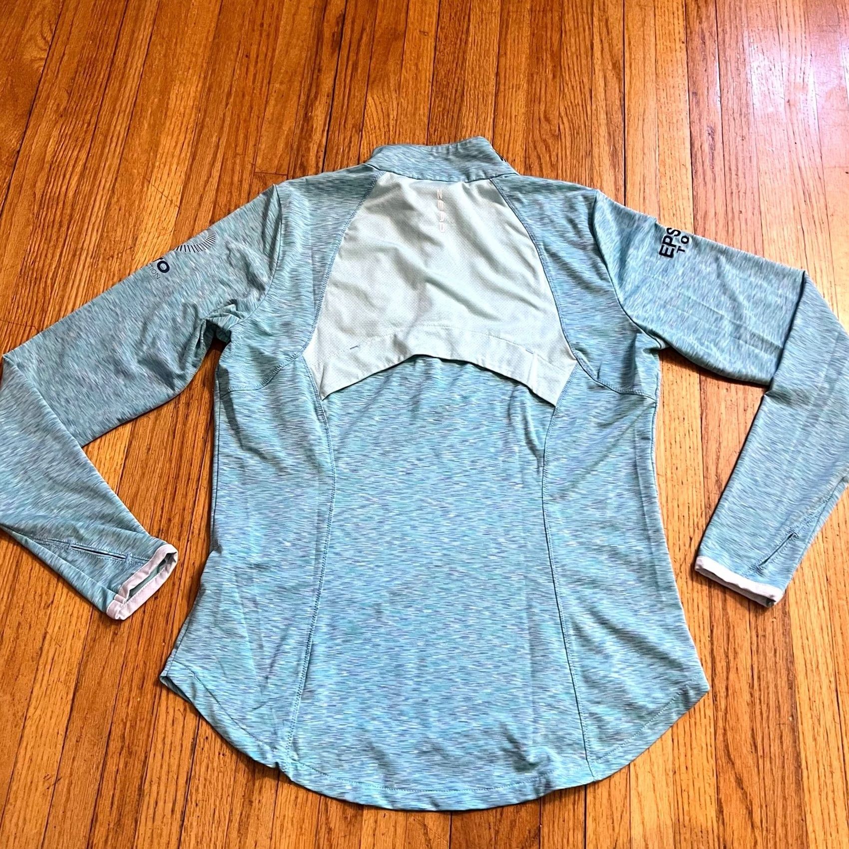 Vintage Zero Restriction Shirt Womens Medium Quarter Zip Performance Golf Green Qzip Size M / US 6-8 / IT 42-44 - 5 Thumbnail