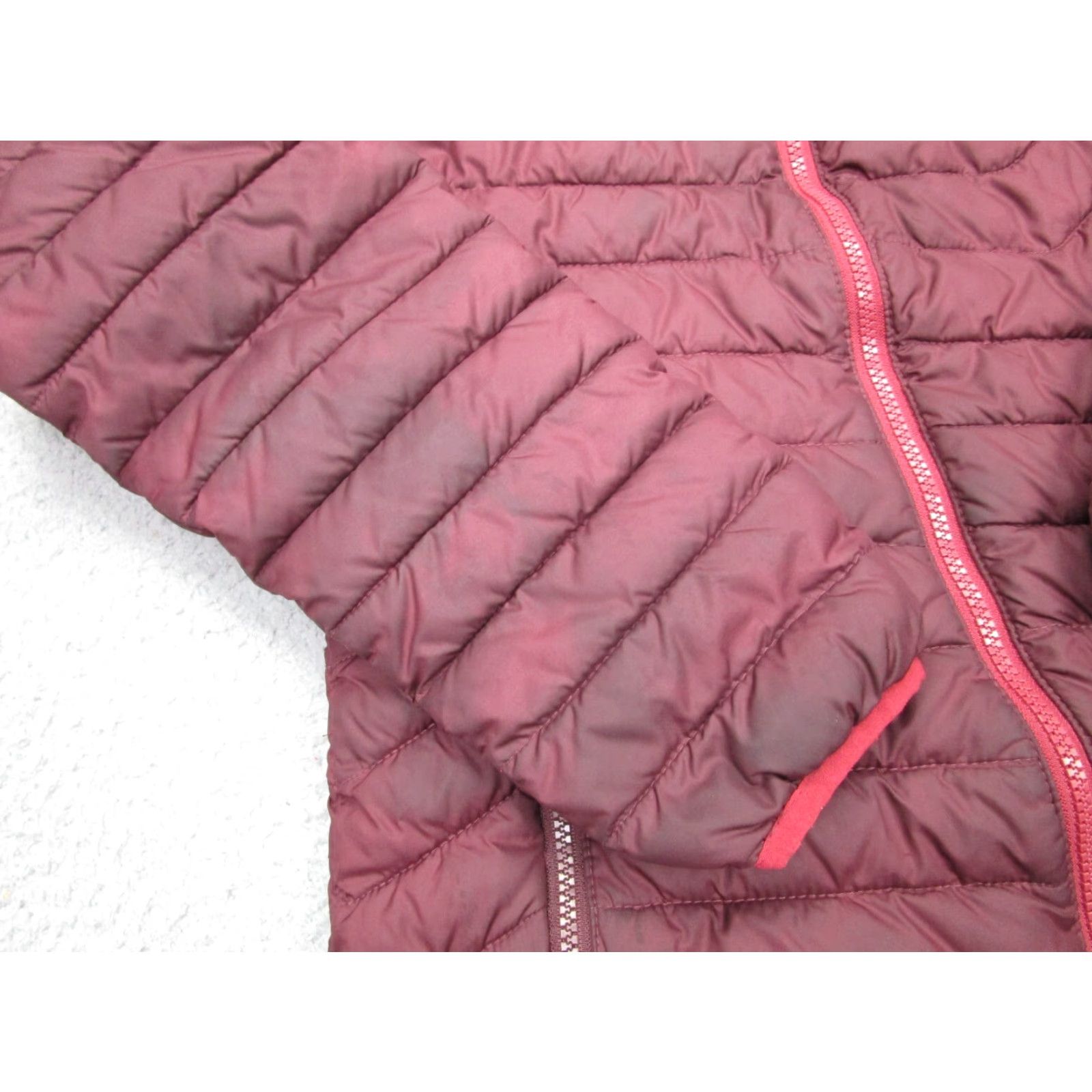 Vintage Columbia Jacket Women’s Medium Red Purple Coat Zip Puffer Omni-Heat Insulated Size M / US 6-8 / IT 42-44 - 3 Thumbnail