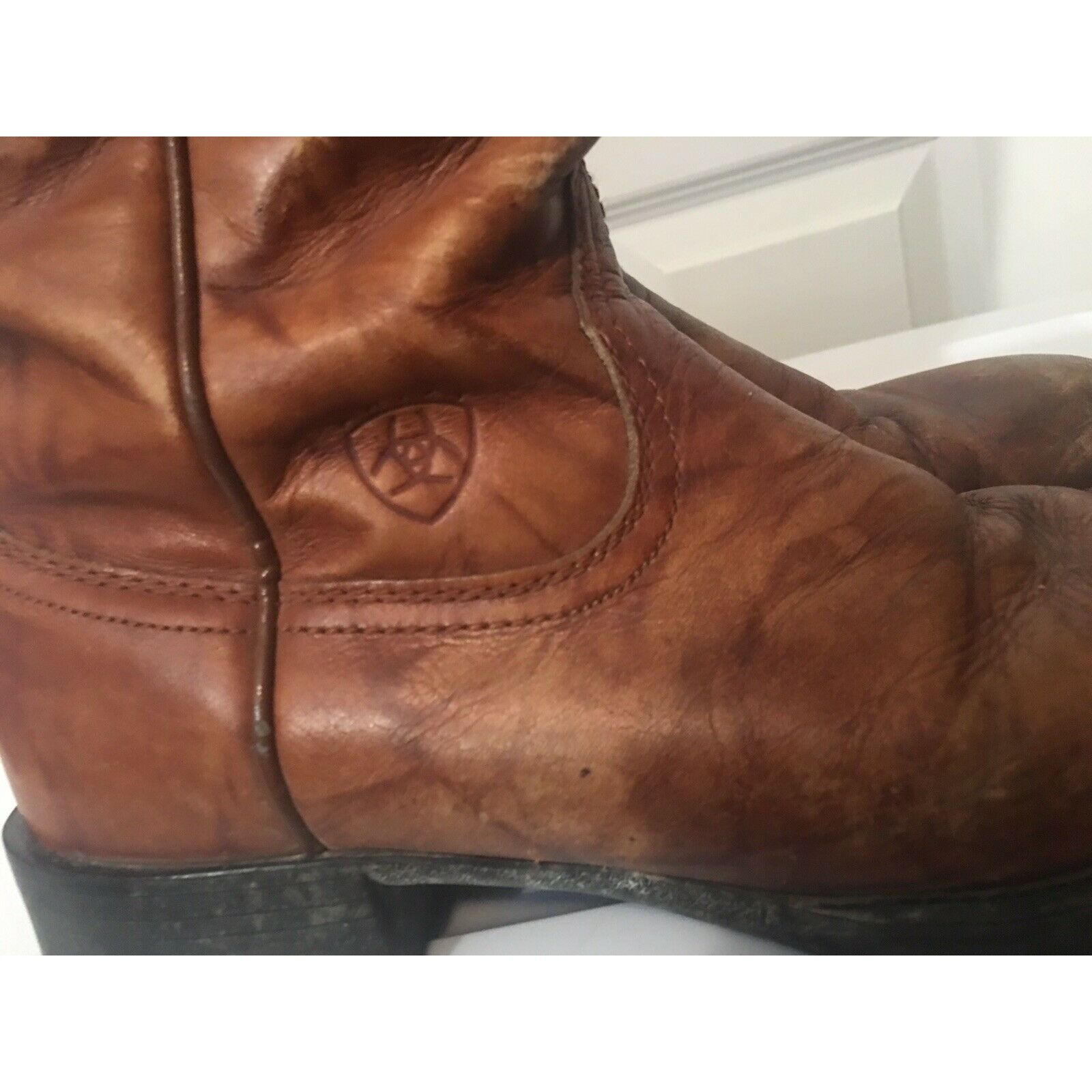 Ariat Ariat Brown Leather Boots Men’s Sz 8 D Style No 35503 Size US 8 / EU 41 - 7 Thumbnail