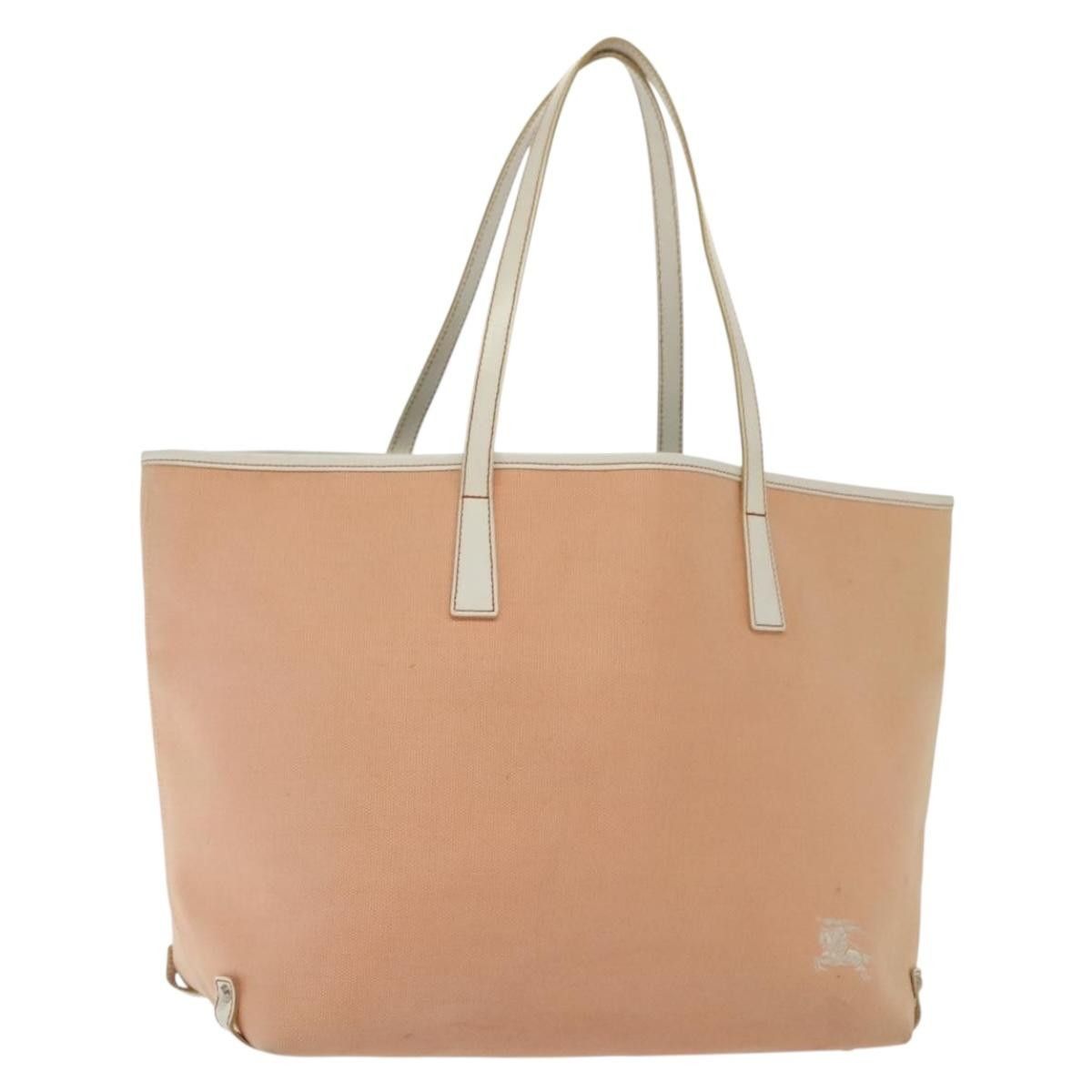 Burberry Burberry Blue Label Tote Bag Canvas Size ONE SIZE - 1 Thumbnail