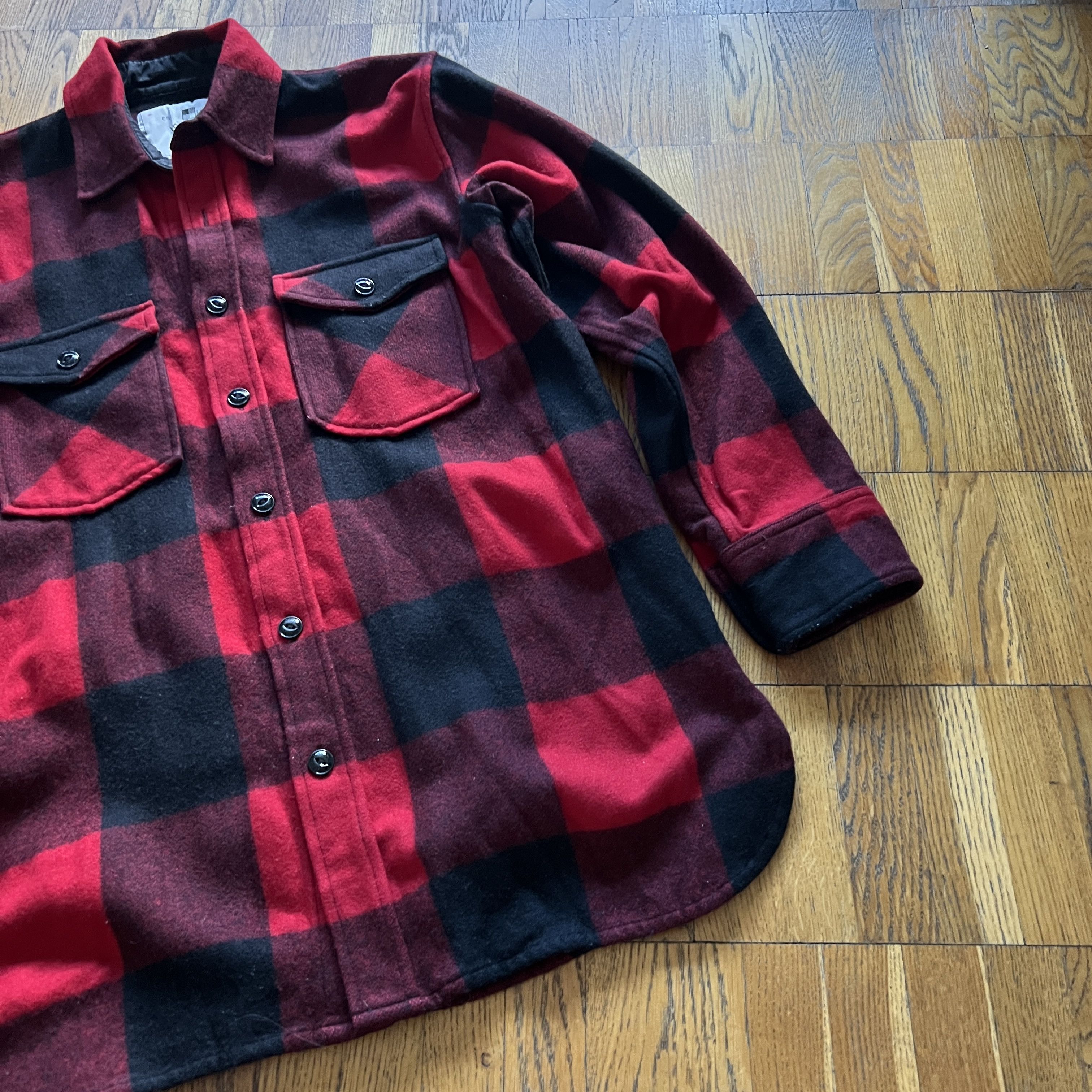 Woolrich Woolen Mills Men's WOOLRICH Check Wool Shirt Canadian Overshirt Jacket Size US M / EU 48-50 / 2 - 5 Thumbnail