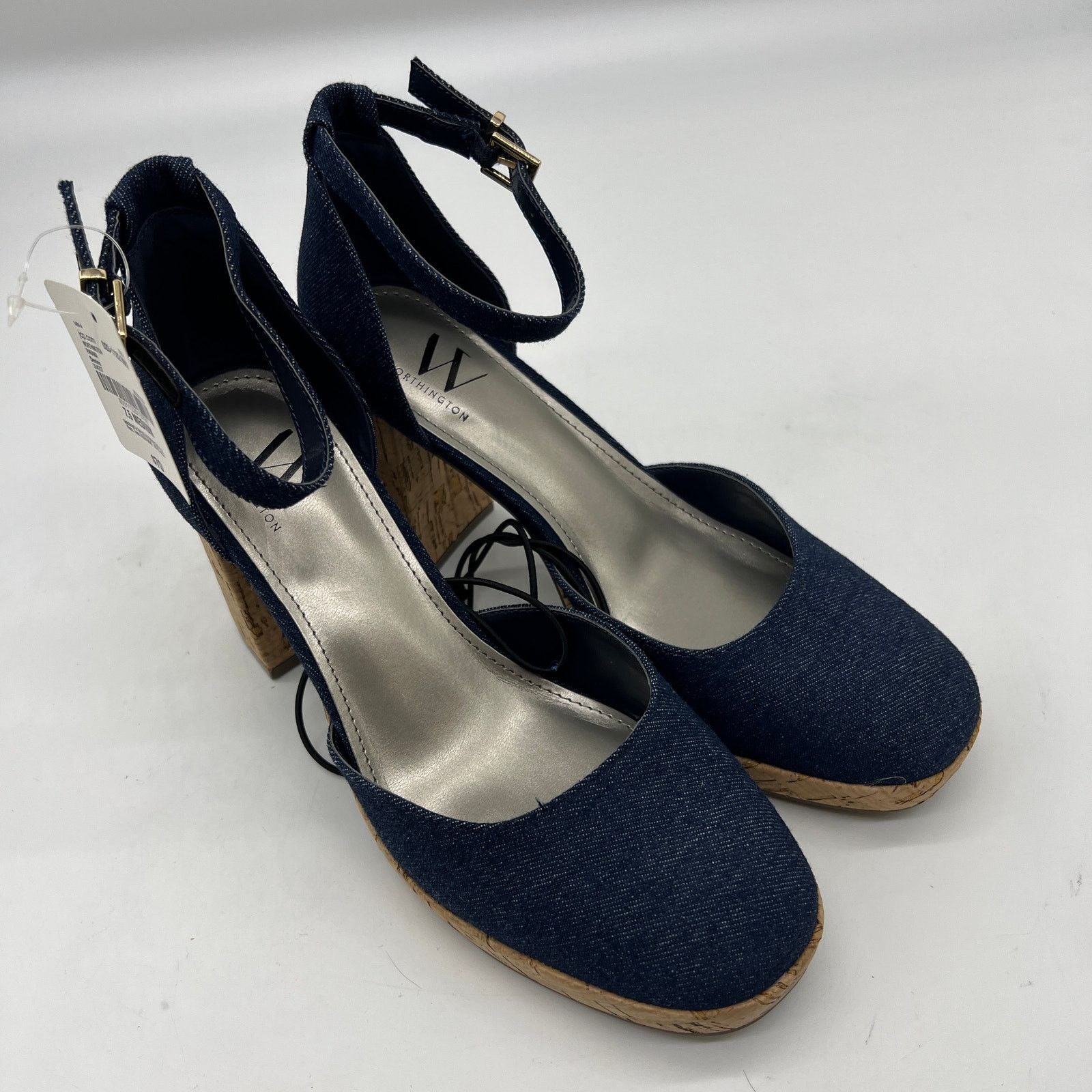 Other Worthington Womens Panama Block Heel Pumps 7.5 Size US 7.5 / IT 37.5 - 3 Thumbnail