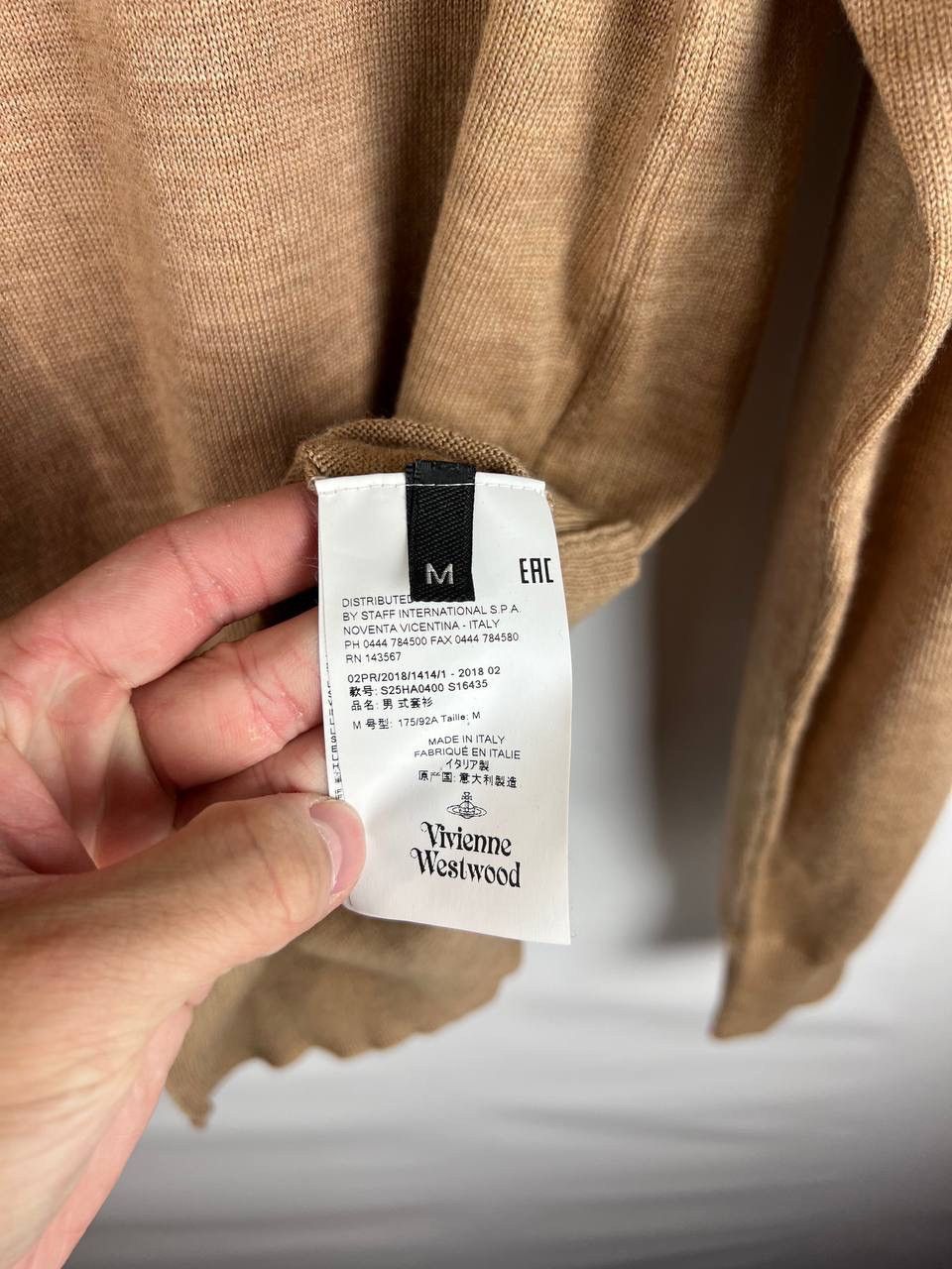 Vivienne Westwood Vivienne Westwind wool long sleeve size M Size US M / EU 48-50 / 2 - 5 Thumbnail