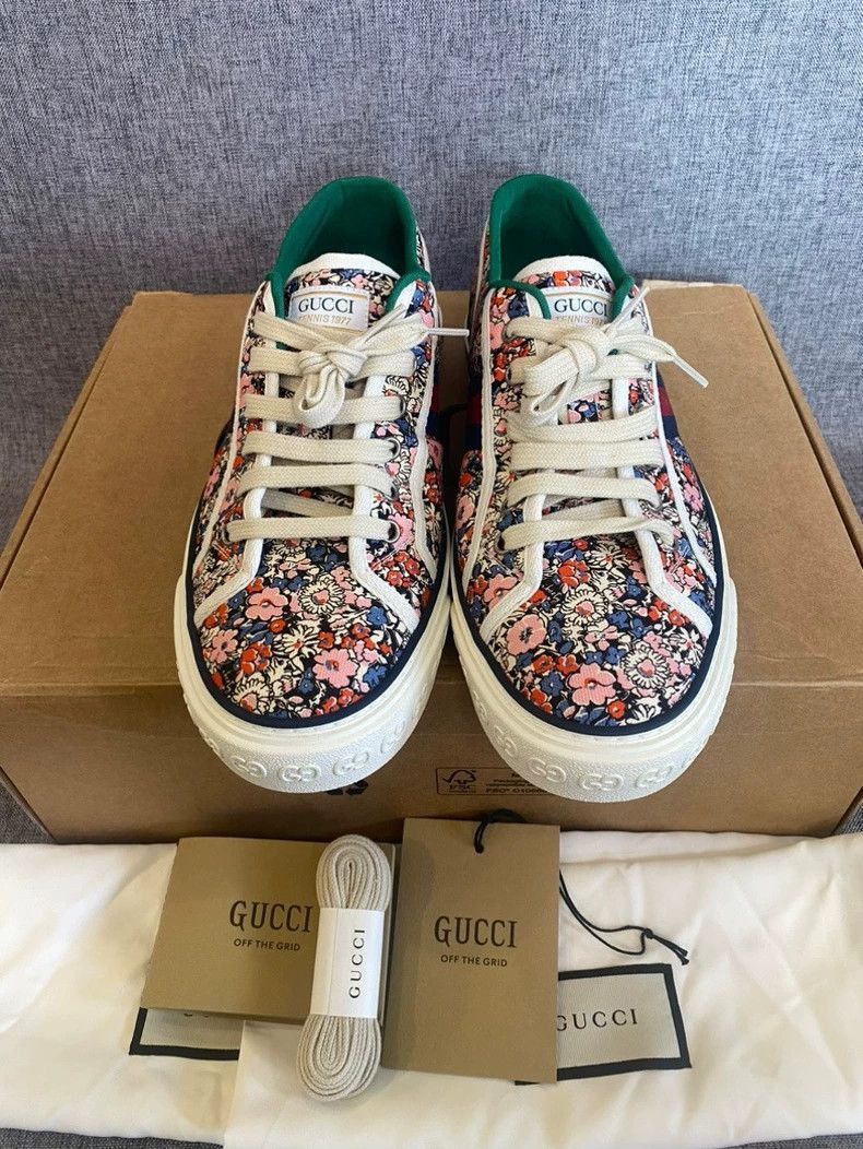 Gucci GUCCI Tennis 1977 Fashion Lowtop Sneakers-2505 Size US 9 / EU 42 - 3 Thumbnail