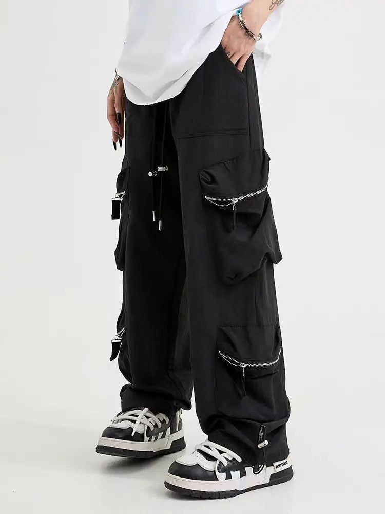 Designer × Japanese Brand Hip Hop Harajuku Streetwear Loose Casual Pants Size US 32 / EU 48 - 3 Thumbnail
