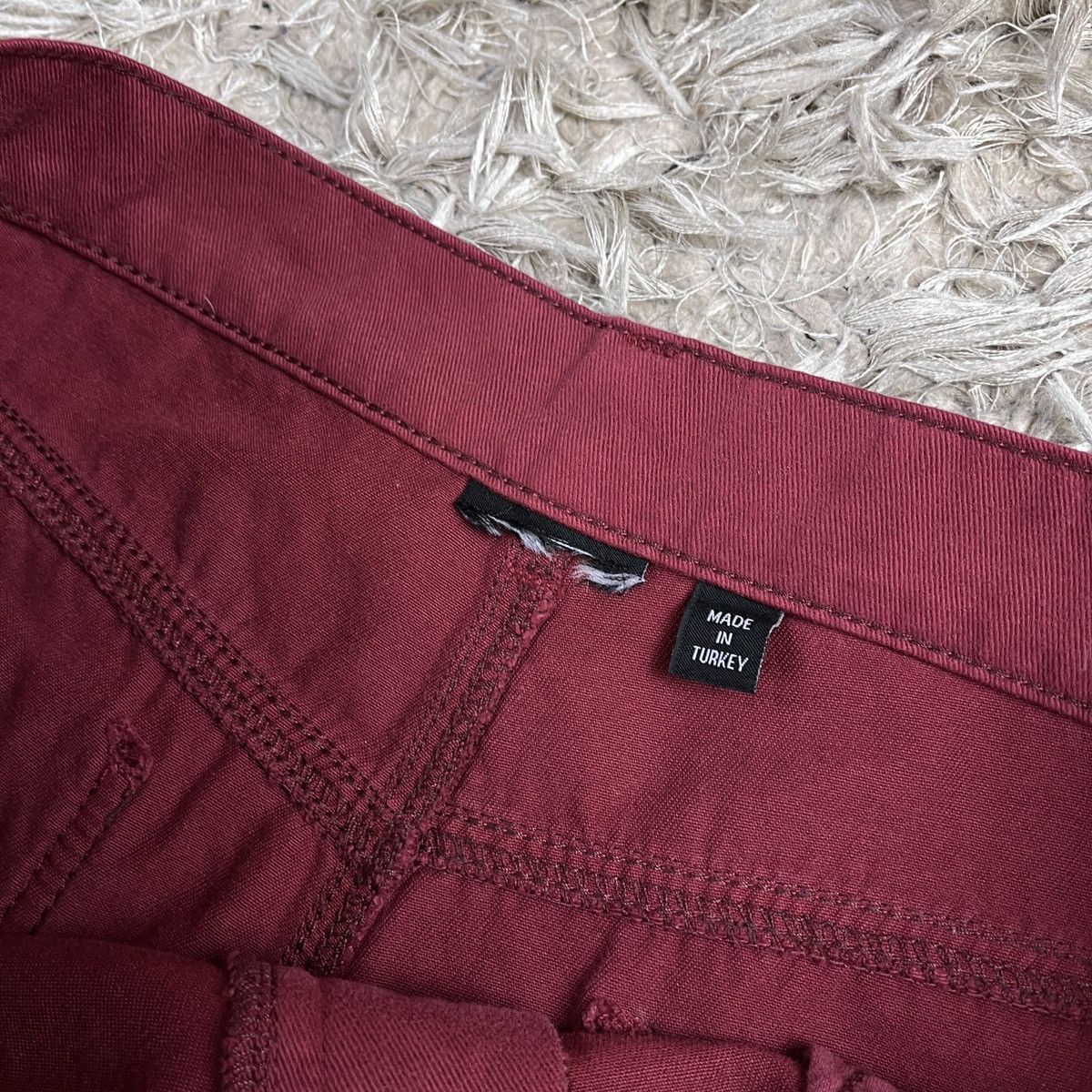 Kickers Vintage Red Pants Kickers Cargo Rap Y2k Skate Affliction Size US 32 / EU 48 - 11 Thumbnail
