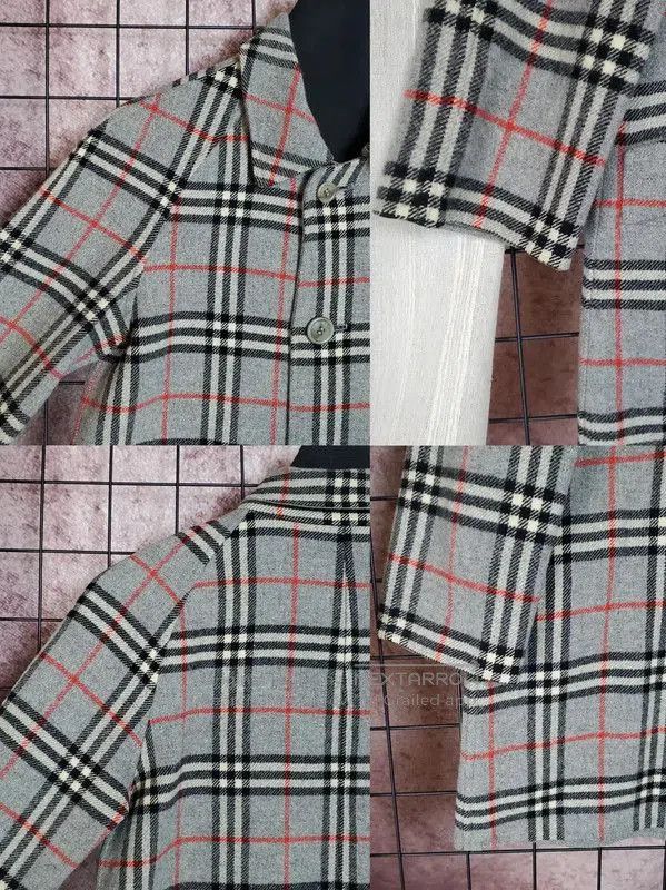 Burberry Burberry Women's Grey Wool Reversible Coat. Size S / US 4 / IT 40 - 4 Thumbnail