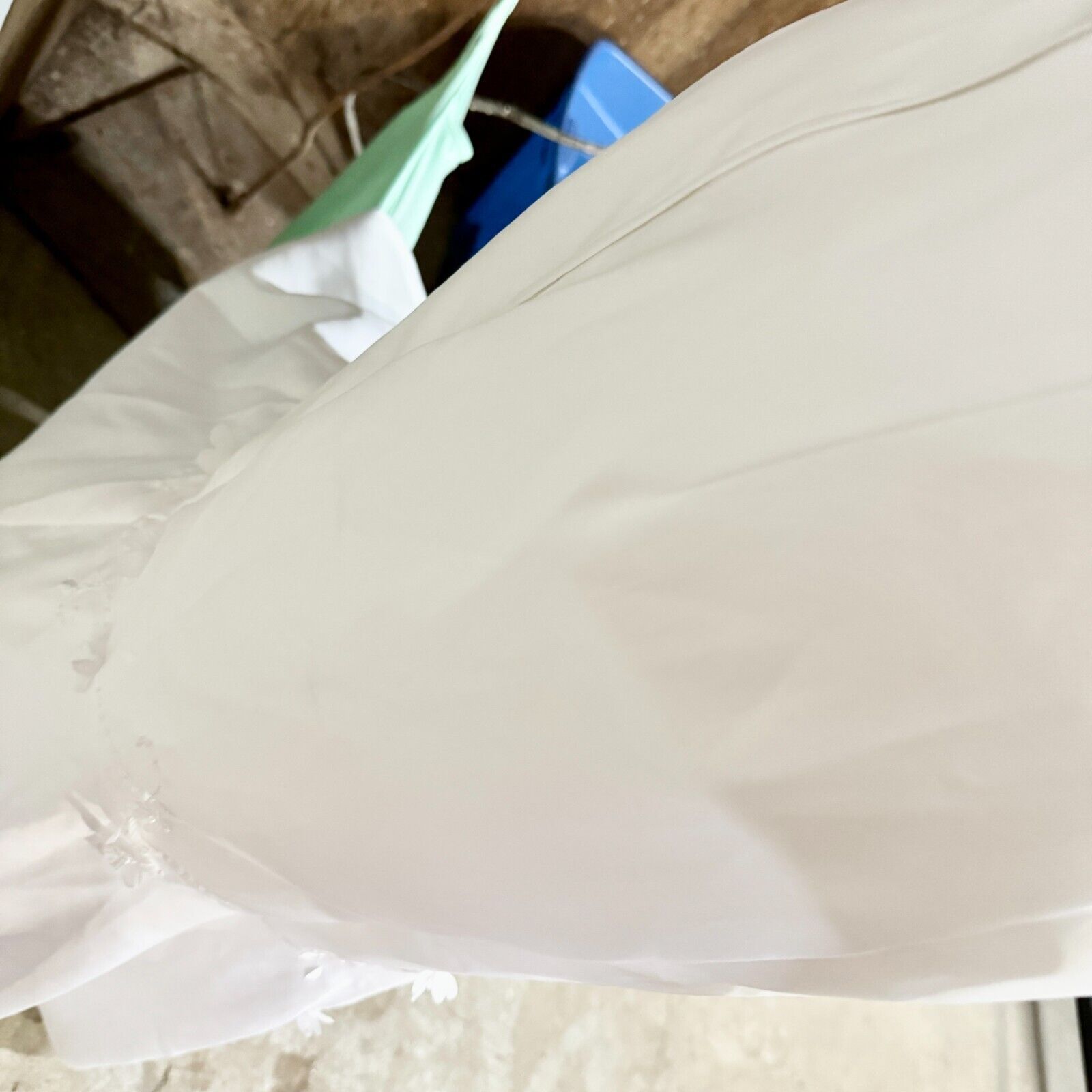 Other Cinderella Wedding Dress Halter Neck Pleated Open Back MD Size M / US 6-8 / IT 42-44 - 9 Thumbnail