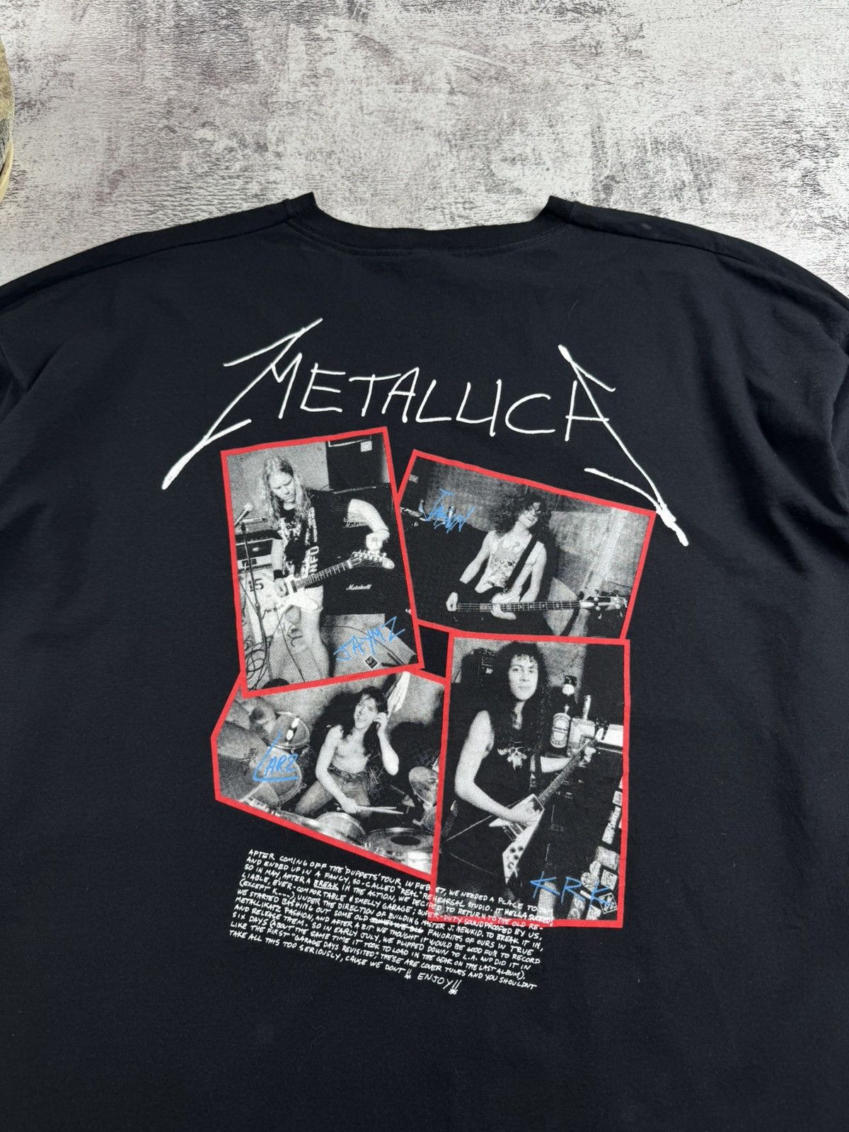 Metallica Metallica 2018 Men’s XXL Rock Tour Merch Devil Band LongSleeve T Shirt Jersey Size US XXL / EU 58 / 5 - 13 Thumbnail