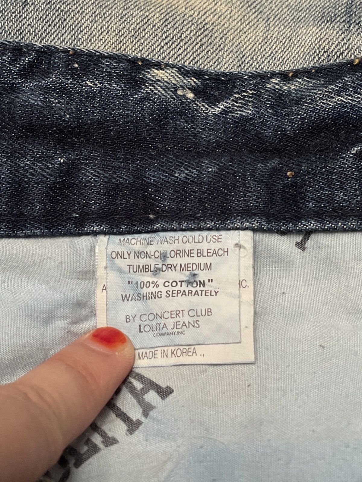 Japanese Brand × Vintage Vintage Japanese Brand Lolita Jeans 1990s Size US 32 / EU 48 - 13 Thumbnail
