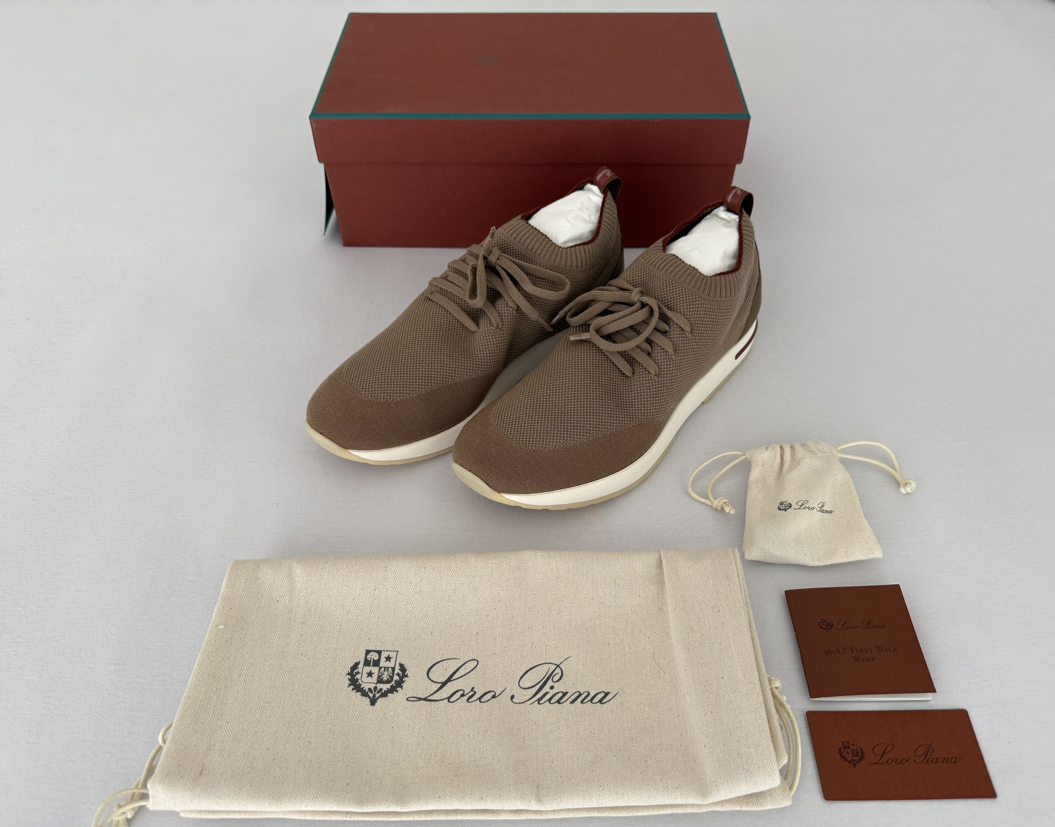 Loro Piana 360 LP Flexy Walk Sneakers Size US 10 / EU 43 - 1 Thumbnail