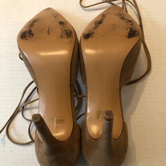 Banana Republic Banana Republic women's tan leather high heel shoes size:9M Size US 9 / IT 39 - 7 Thumbnail