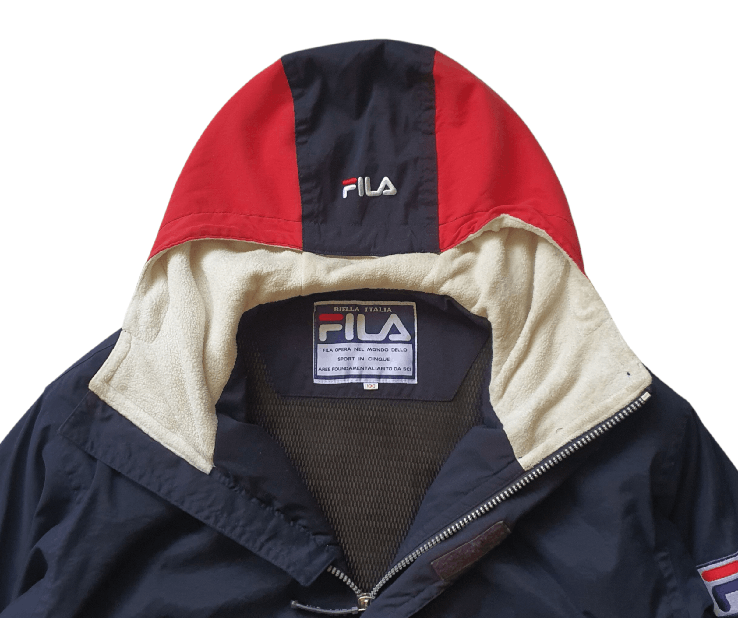 Fila FILA Ski Vintage Jacket 1990s Windbreaker Large Size US L / EU 52-54 / 3 - 3 Thumbnail