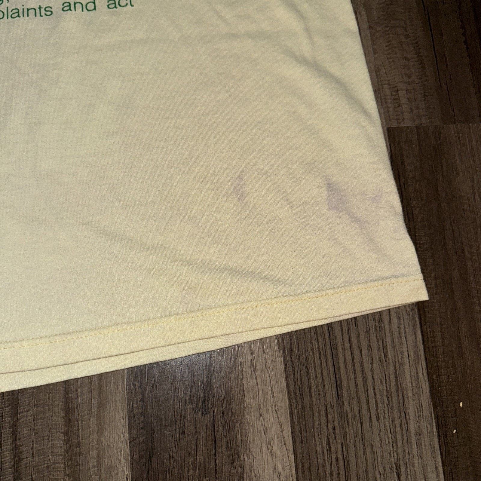 Jerzees Single Stitch Girl Scout T-Shirt Yellow XL 22x26.5 Jerszees Size US XL / EU 56 / 4 - 5 Thumbnail