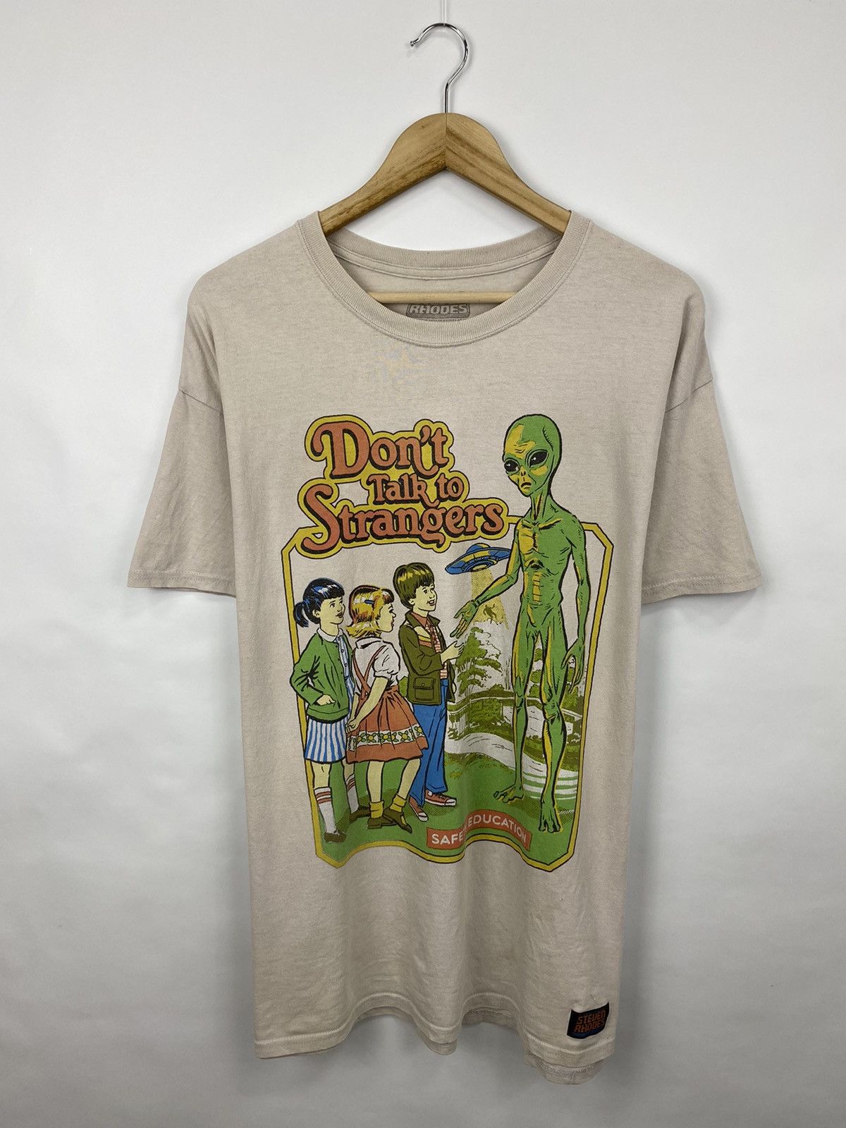 Designer Vintage Aliens Don’t Talk To Strangers retro rare hype Y2K Size US XL / EU 56 / 4 - 3 Thumbnail