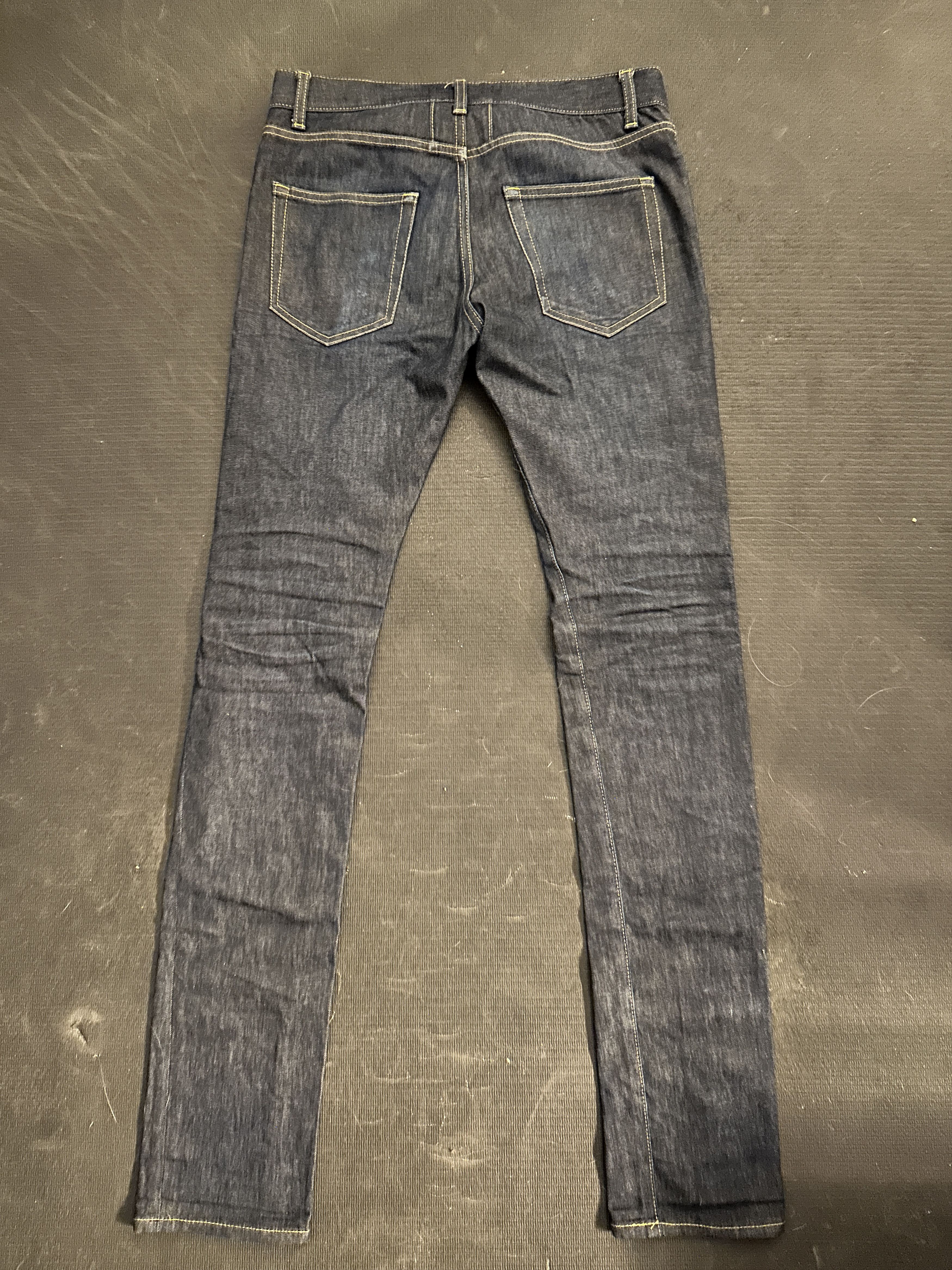 Saint Laurent Paris 2013 Raw Blue D02 Denim Size 29 RARE Size US 29 - 7 Thumbnail