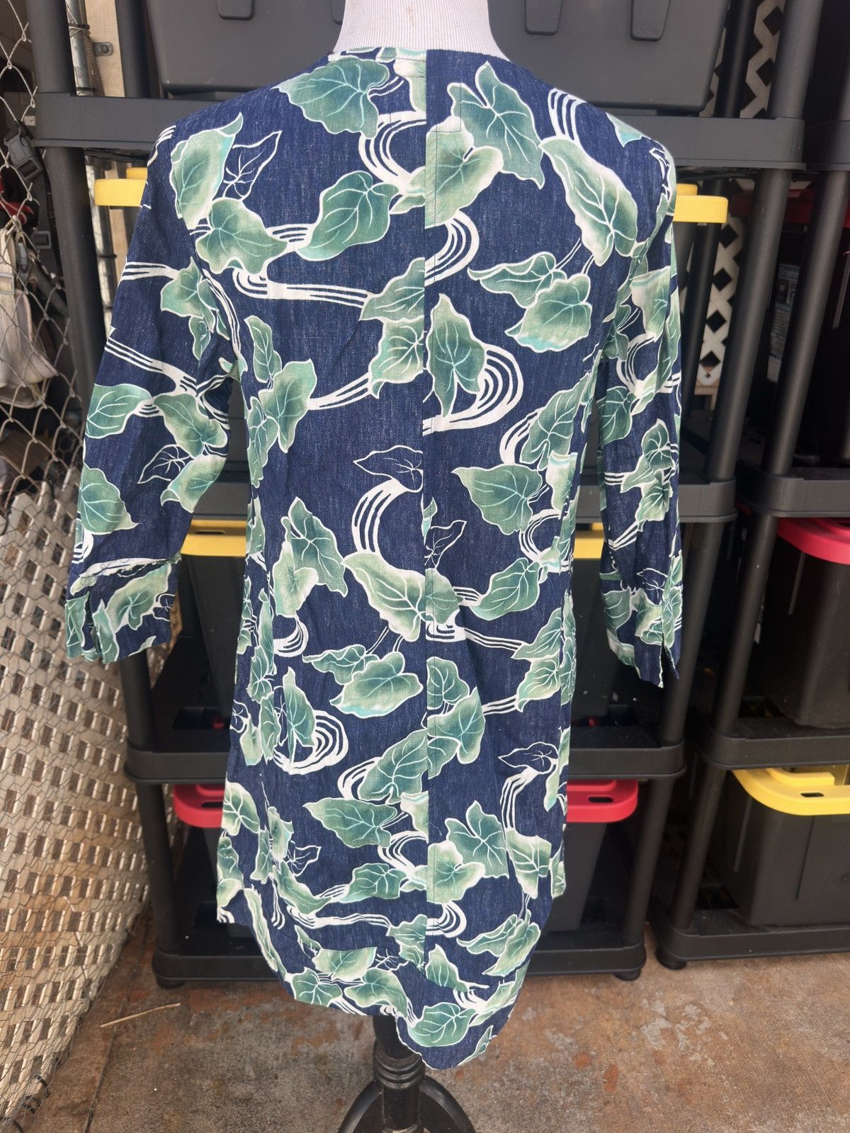 Reyn Spooner Reyn Spooner Tunic Women's S Top Floral Hawaiian Blue/Green Size S / US 4 / IT 40 - 2 Thumbnail