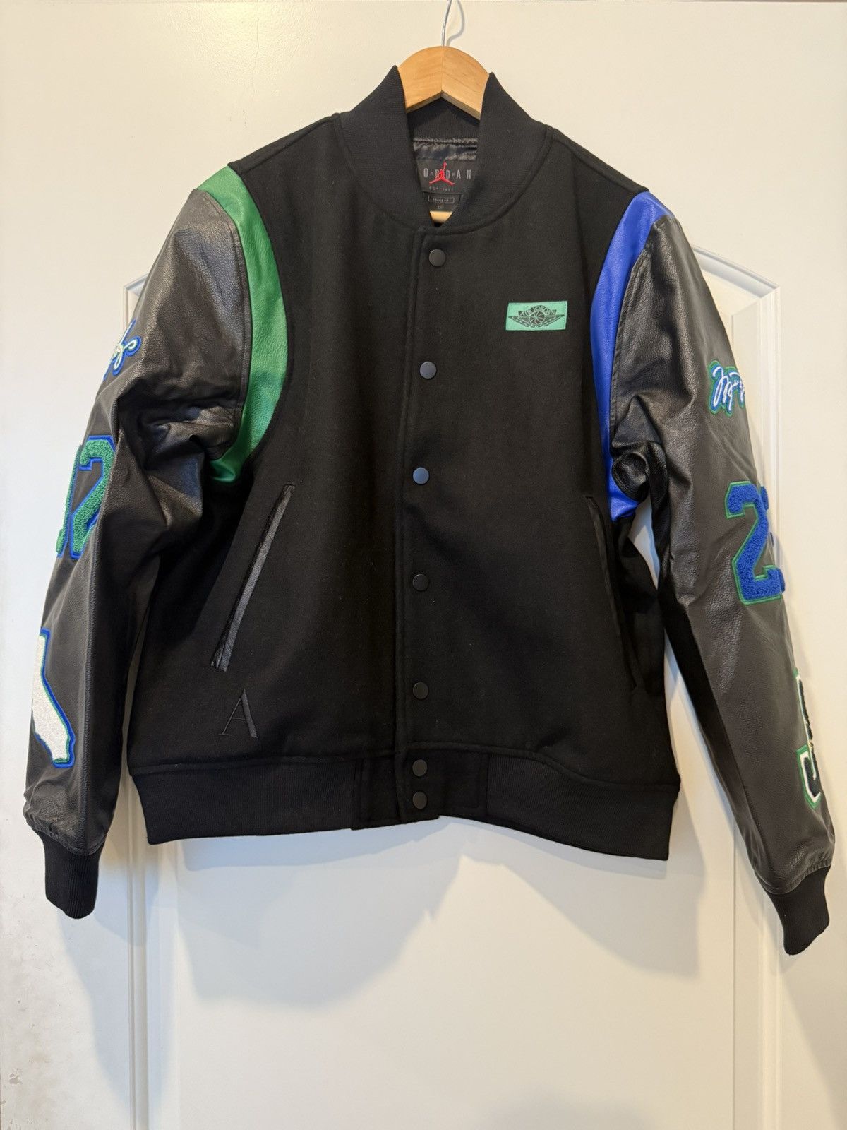 Jordan Brand JORDAN X ALEALI MAY VARSITY JACKET Size S / US 4 / IT 40 - 1 Thumbnail
