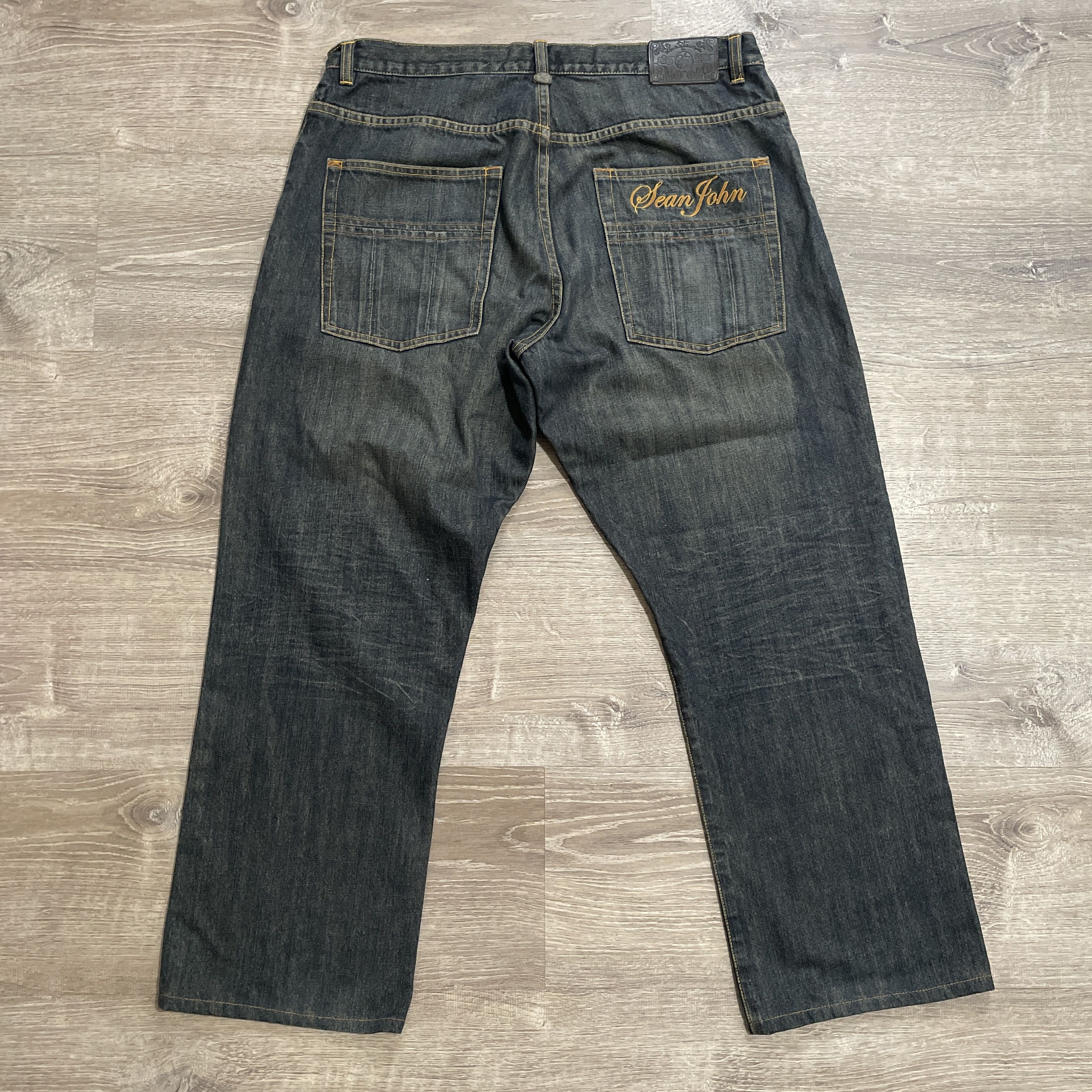 Sean John Vinatge Sean John Embroided Jeans Size US 36 / EU 52 - 2 Thumbnail