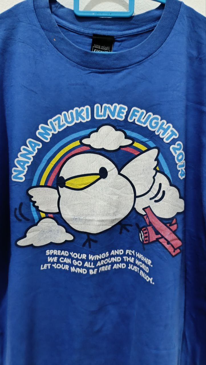 Band Tees NANA MIZUKI LIVE FLIGHT 2014 Size US M / EU 48-50 / 2 - 2 Thumbnail