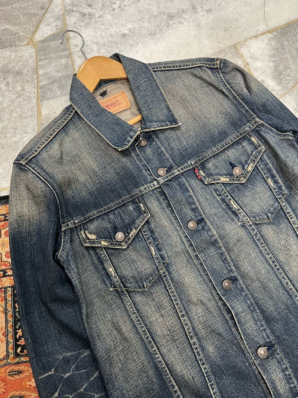 Levi's × Levi's Vintage Clothing Levis Trucker Jacket Size US L / EU 52-54 / 3 - 3 Thumbnail
