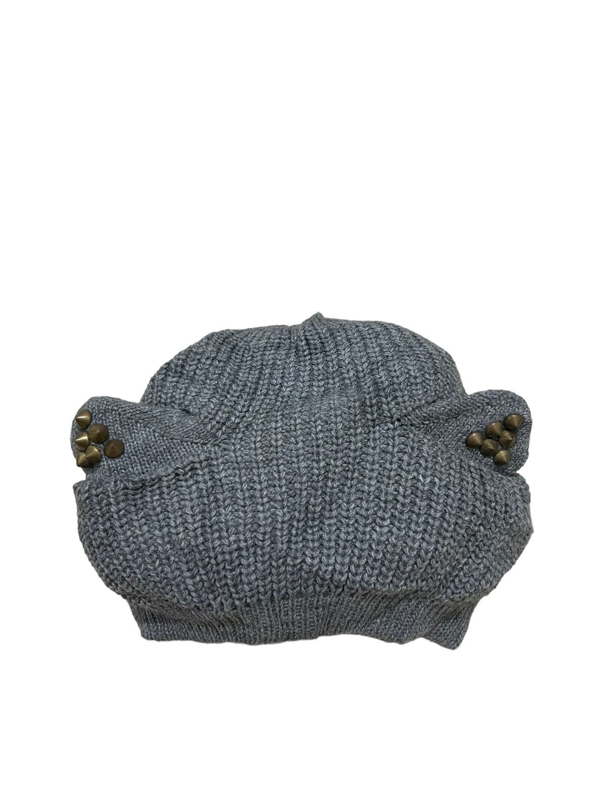 image of Beanie Hats Avant Garde Punk Cat Ear Studs, Men's