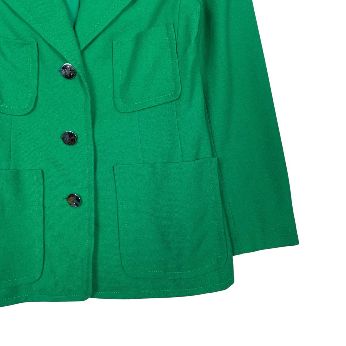 Givenchy Givenchy Nouvelle Boutique Green Jacket Size S / US 4 / IT 40 - 4 Thumbnail