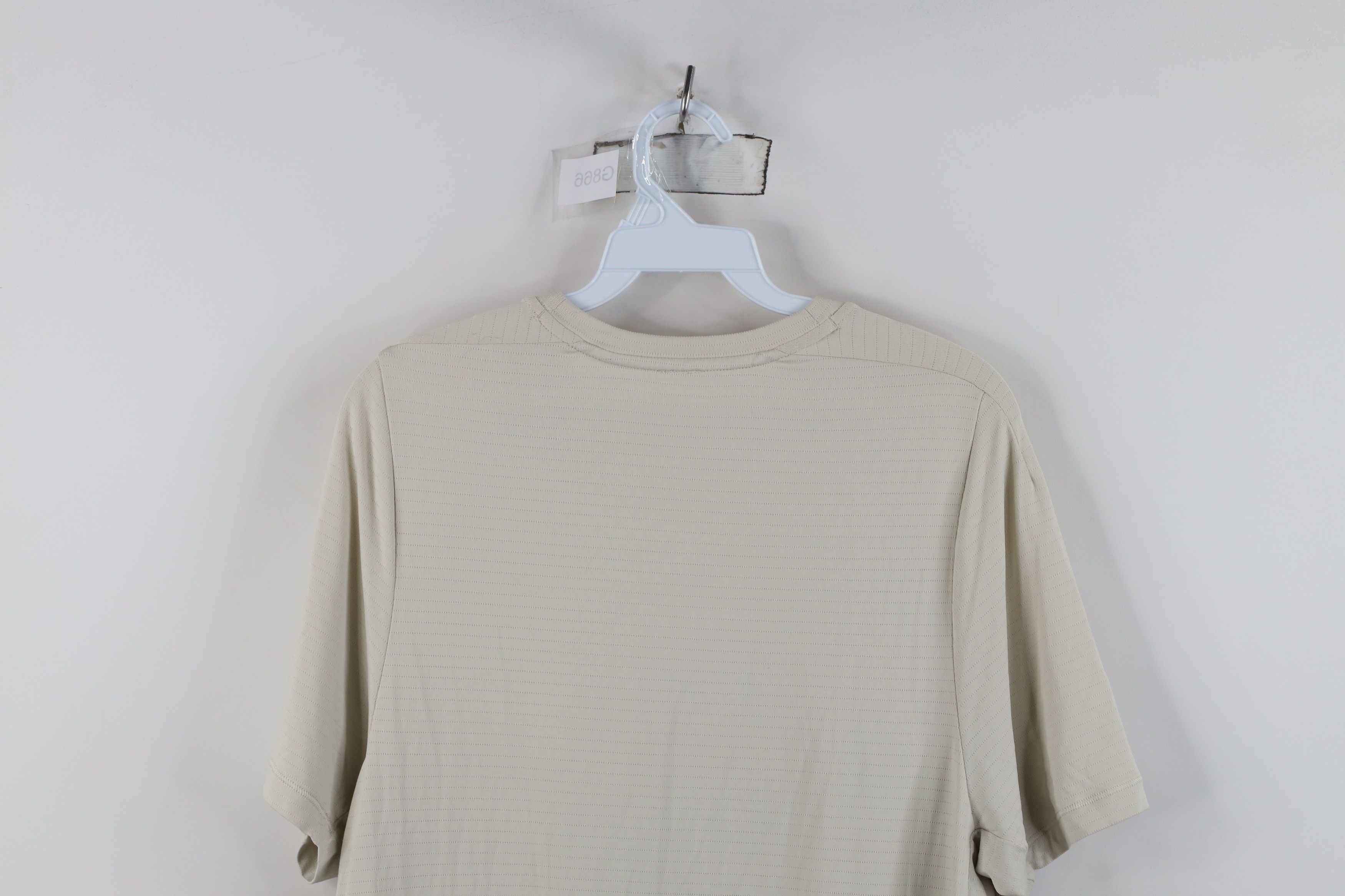 Vintage Stori Stretch Running Jogging Yoga Training T-Shirt Beige Size US S / EU 44-46 / 1 - 10 Thumbnail