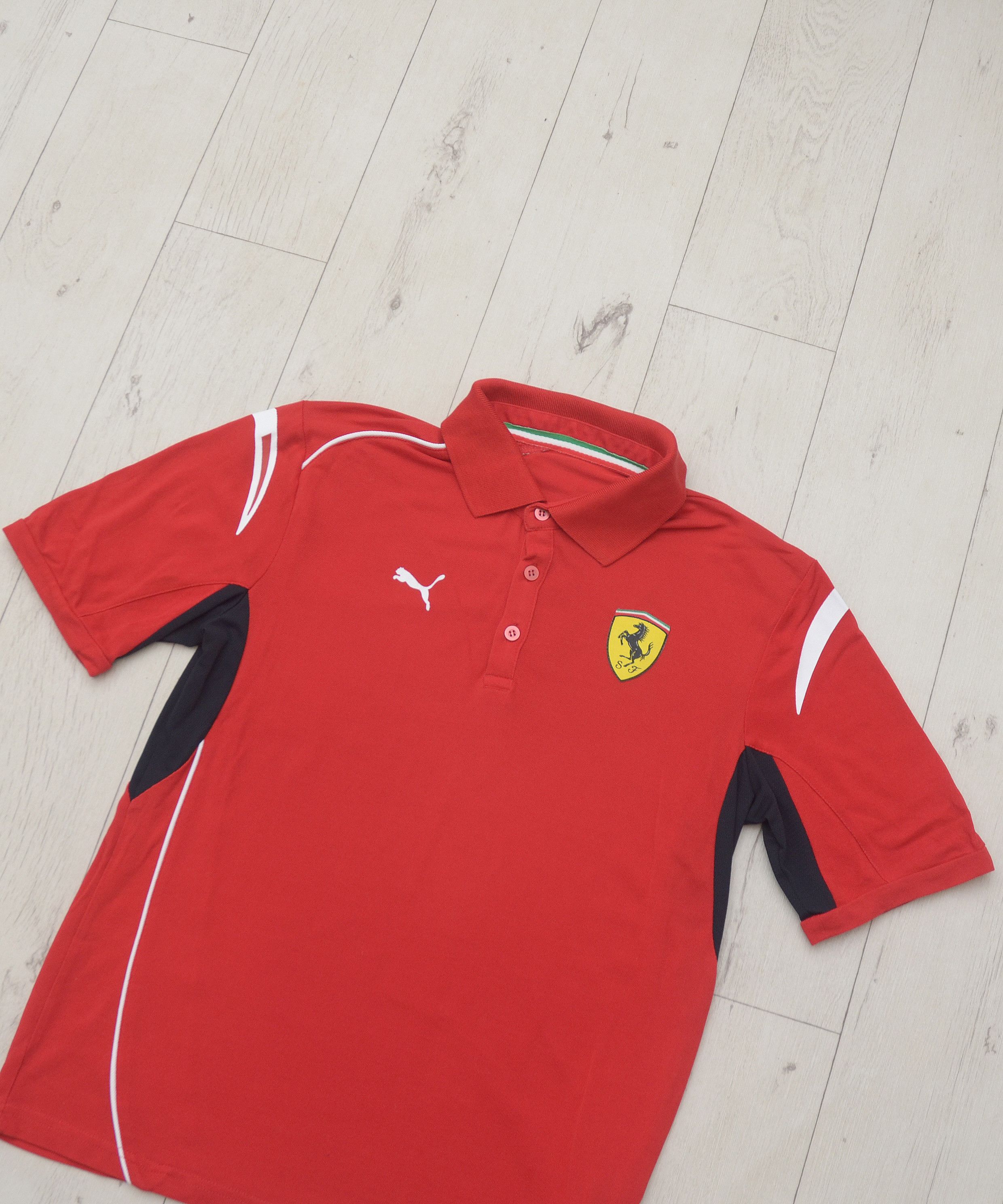 Ferrari × Puma Y2K Ferrari Racing T Shirt Polo Puma Santander F1 Size US S / EU 44-46 / 1 - 2 Thumbnail