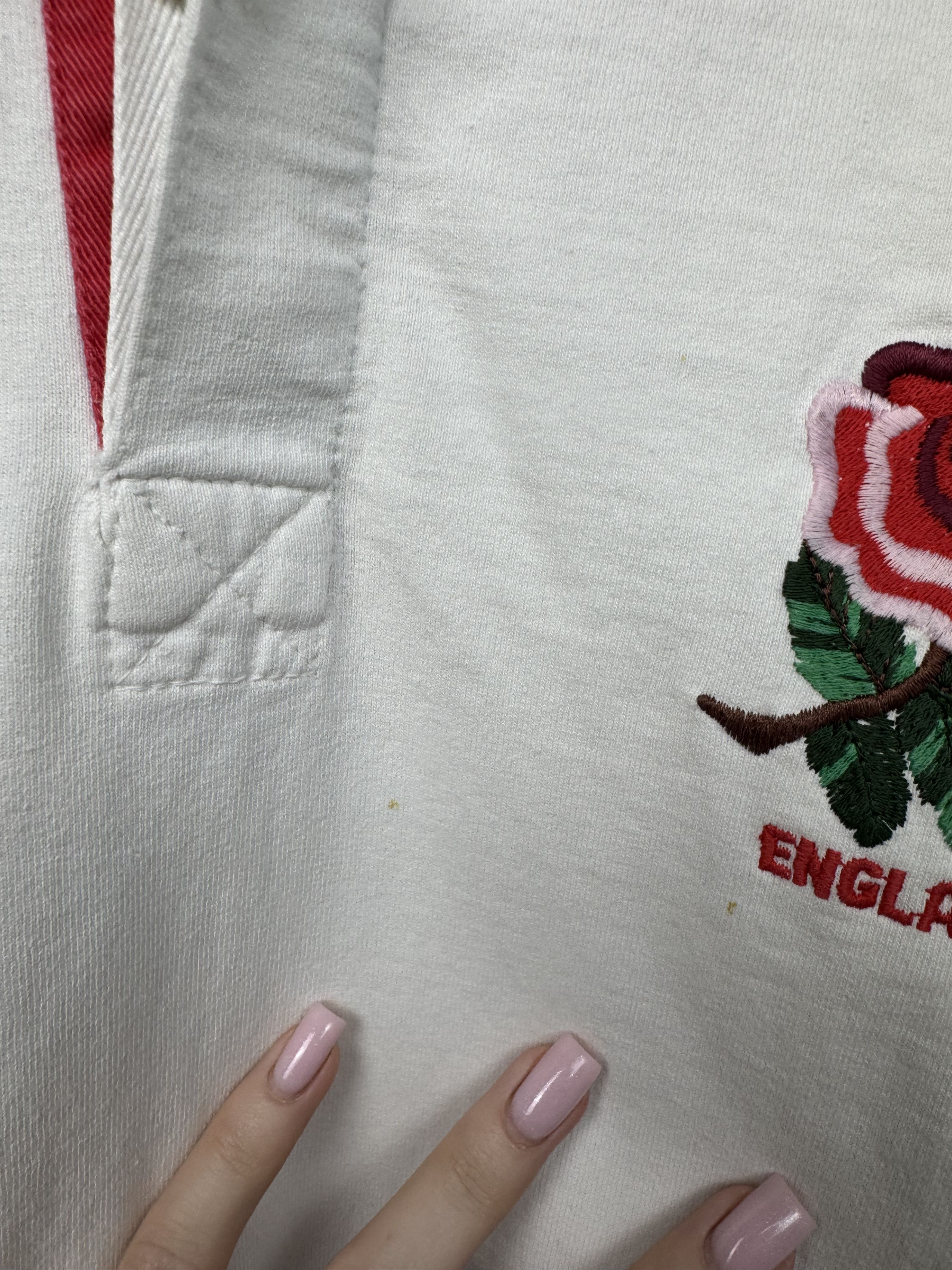 Cotton Traders Cotton Traders 90s Vitage Rugby Long Sleeve Polo Shirt Size US L / EU 52-54 / 3 - 5 Thumbnail