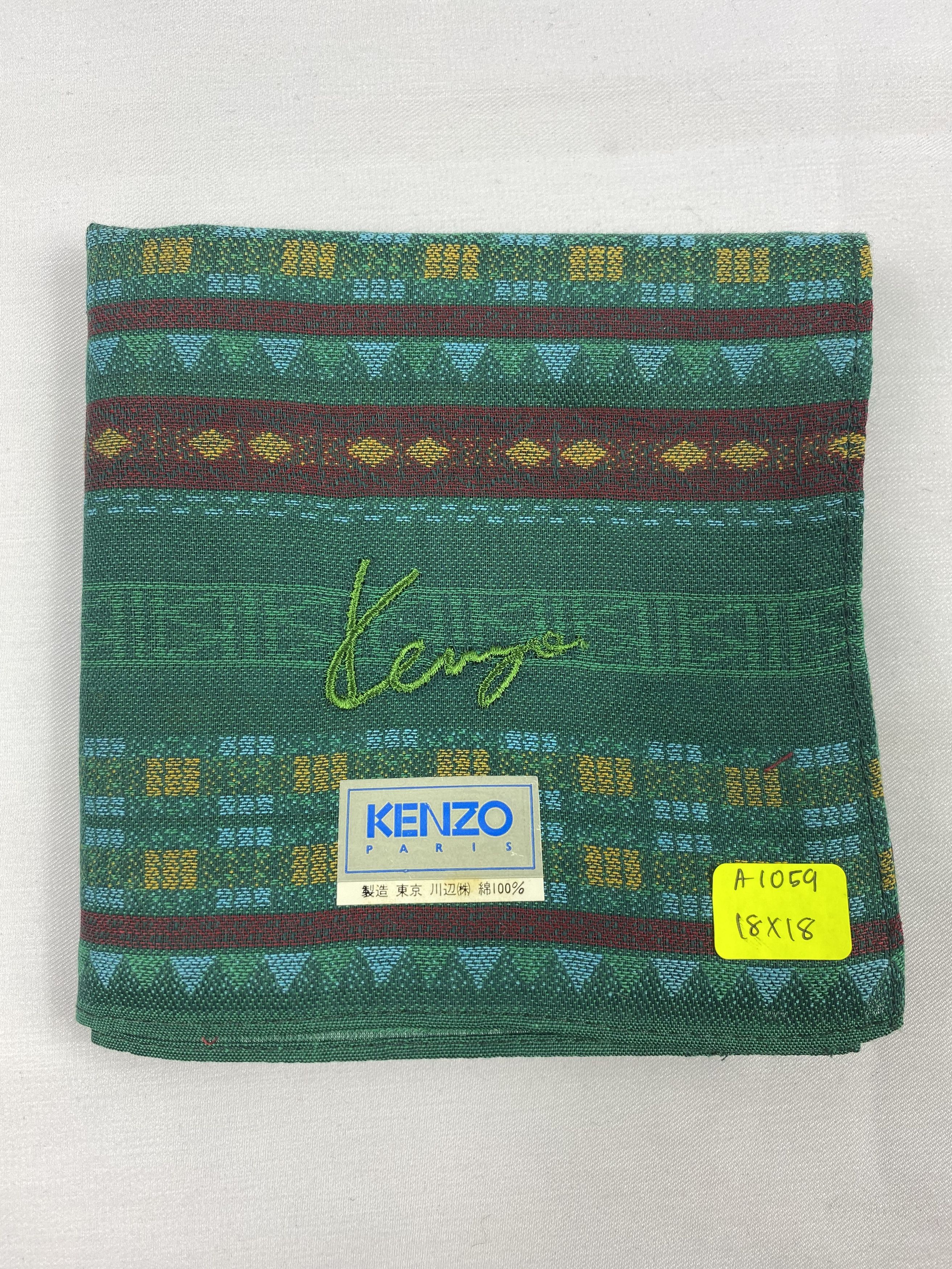 Kenzo × Vintage Kenzo Handkerchief / Bandana / Neckerchief Size ONE SIZE - 6 Thumbnail