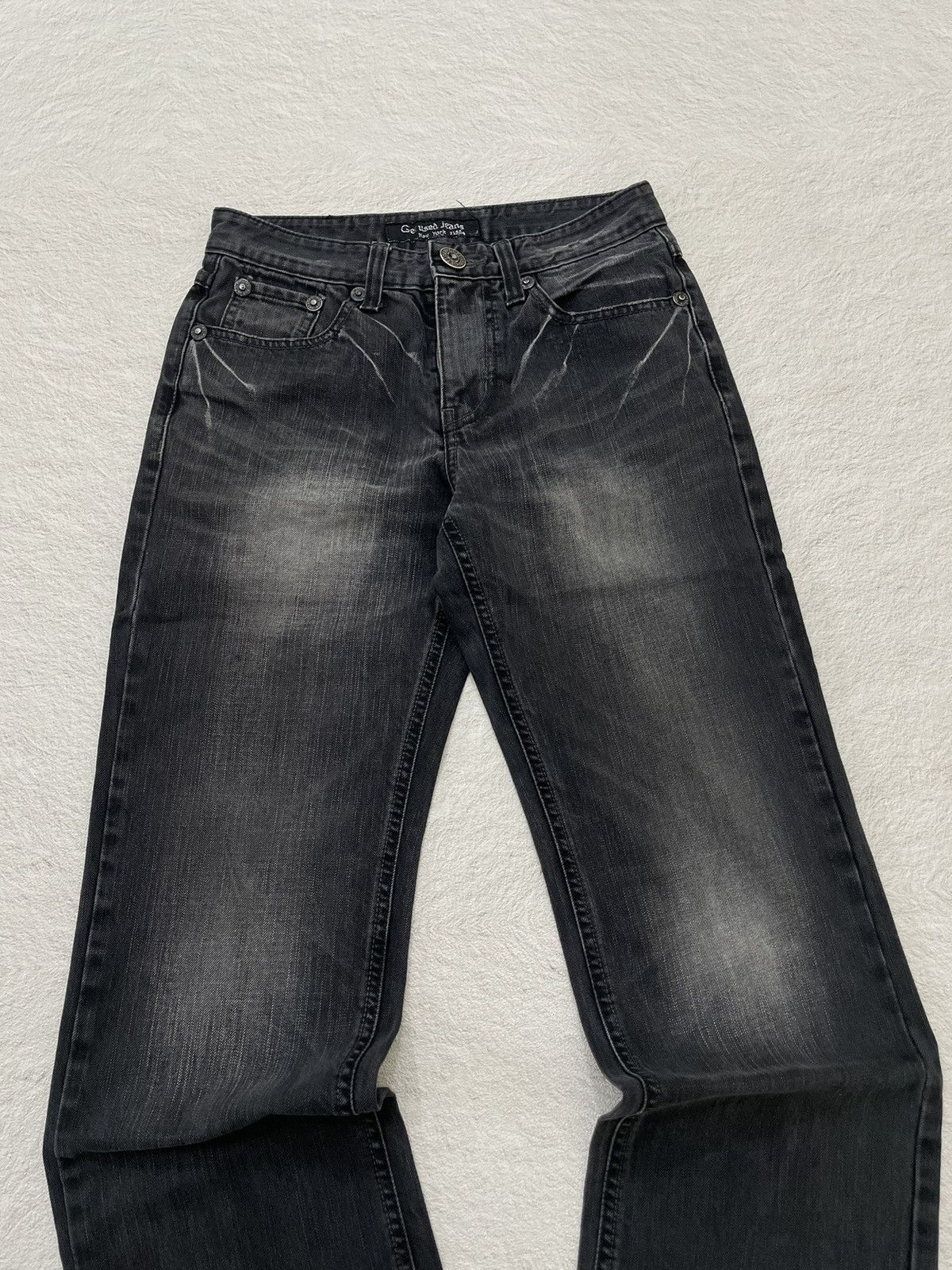 Hysteric Glamour 2000s get used japan midWash destroy denim y2k style Size US 28 / EU 44 - 2 Thumbnail
