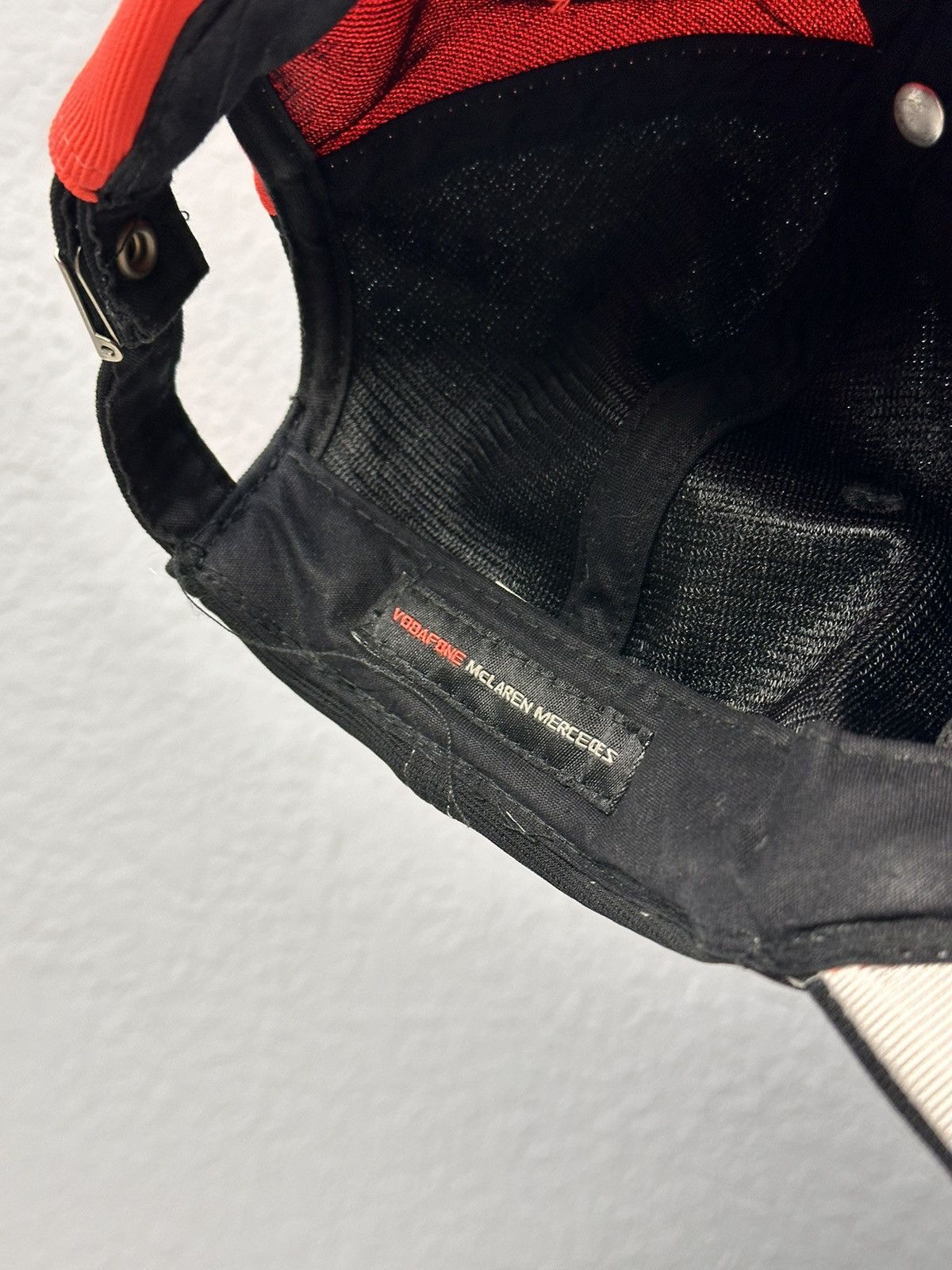 Mercedes-Benz Vodafone McLaren Mercedes F1 cap Jenson Button racing Size ONE SIZE - 13 Thumbnail