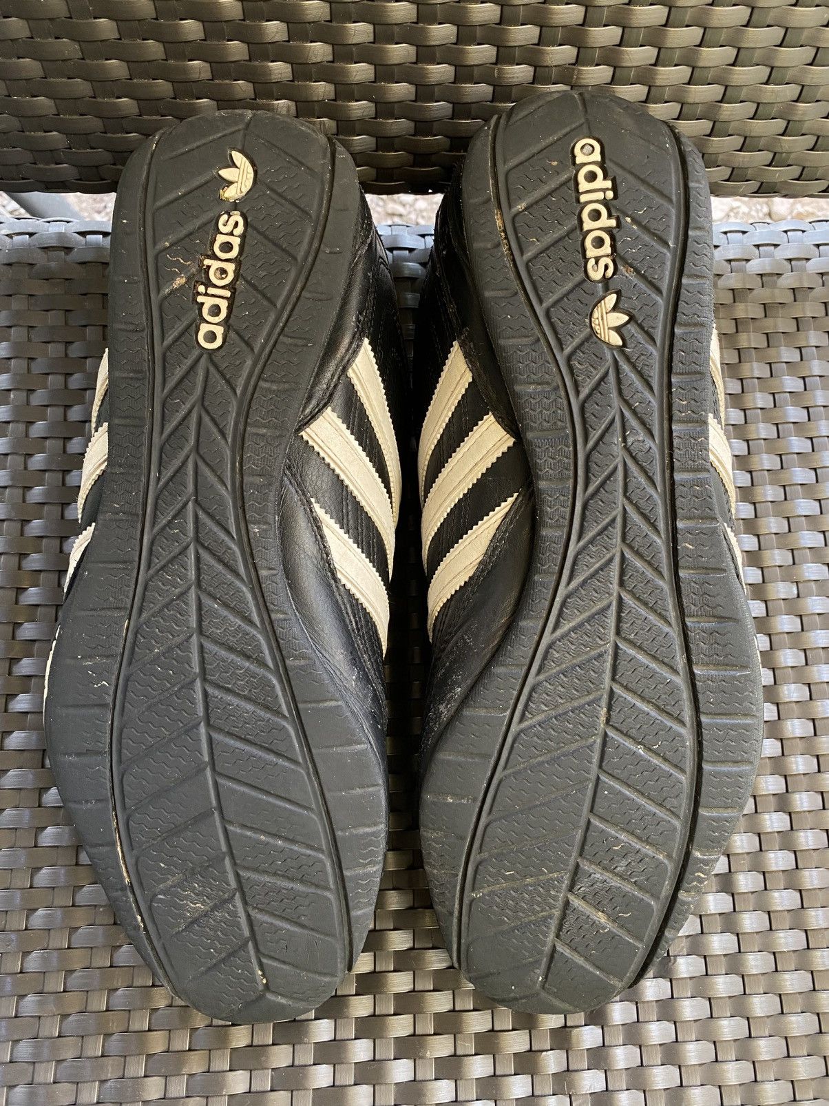Adidas Adidas Goodyear Leather Sneakers Y2K Taekwondo Size US 11.5 / EU 44-45 - 12 Thumbnail