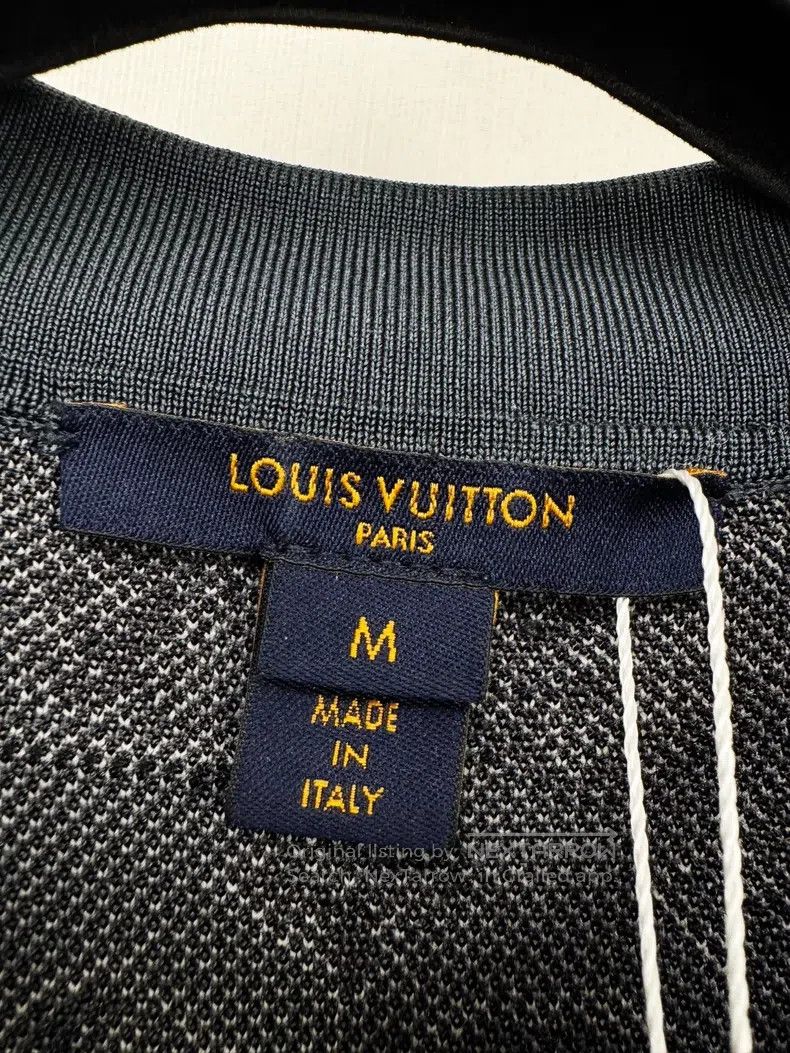 Louis Vuitton Louis Vuitton Old-print knit Polo shirt Size US M / EU 48-50 / 2 - 2 Thumbnail