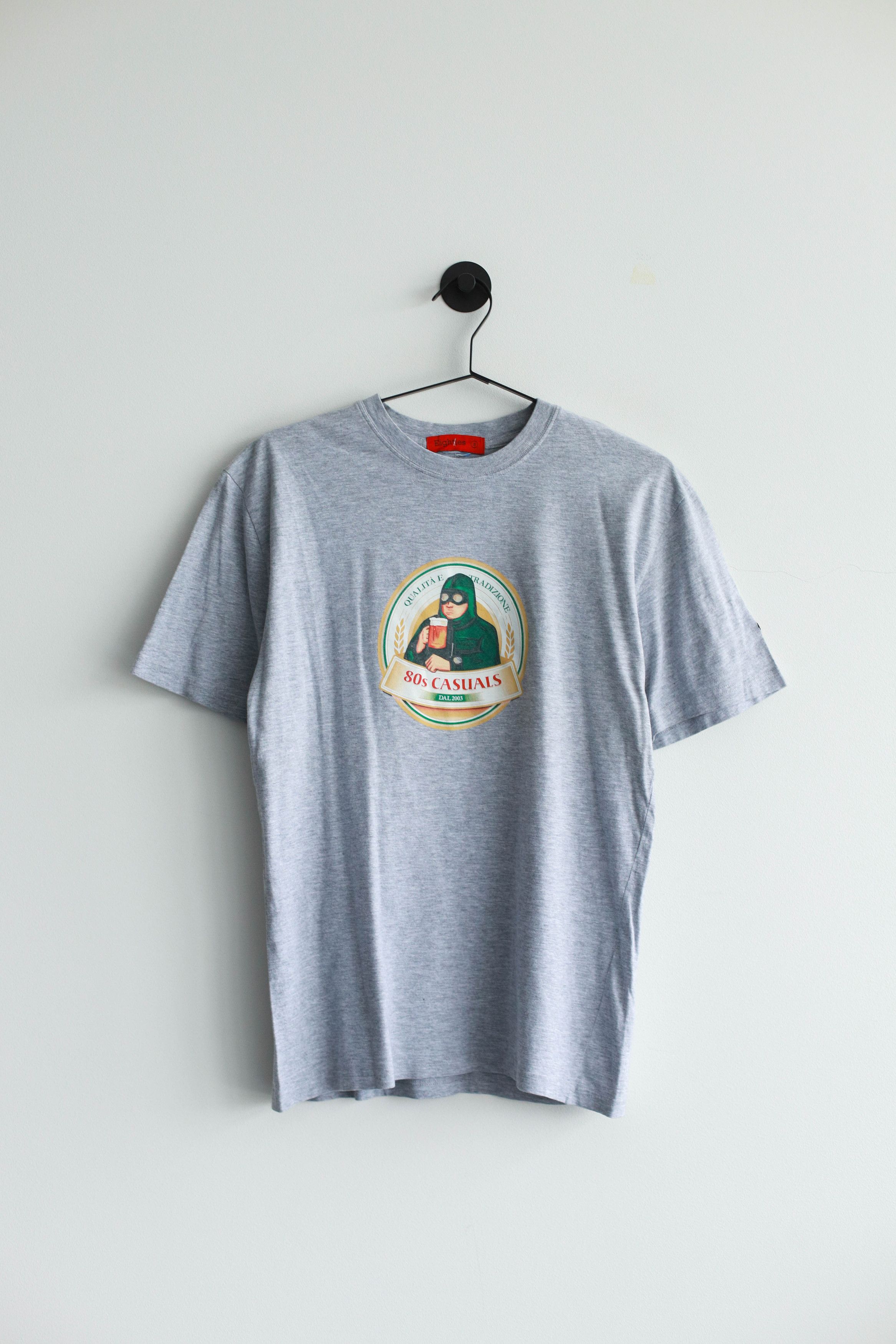 NO ID Eighties Casuals Hooligan T-shirt with print Size US S / EU 44-46 / 1 - 1 Thumbnail
