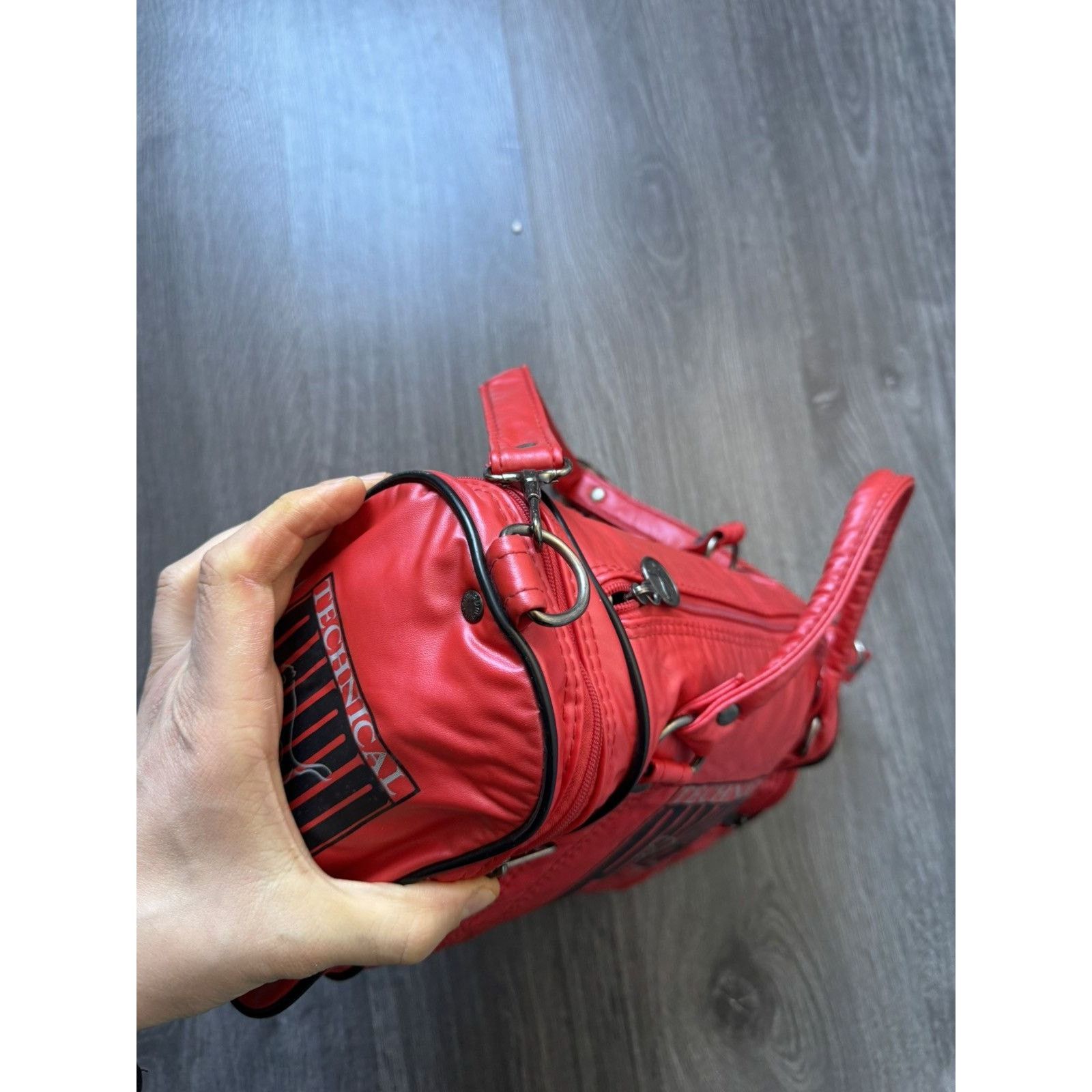 Puma 90s Vintage Puma Sport Bag Red Size ONE SIZE - 6 Thumbnail
