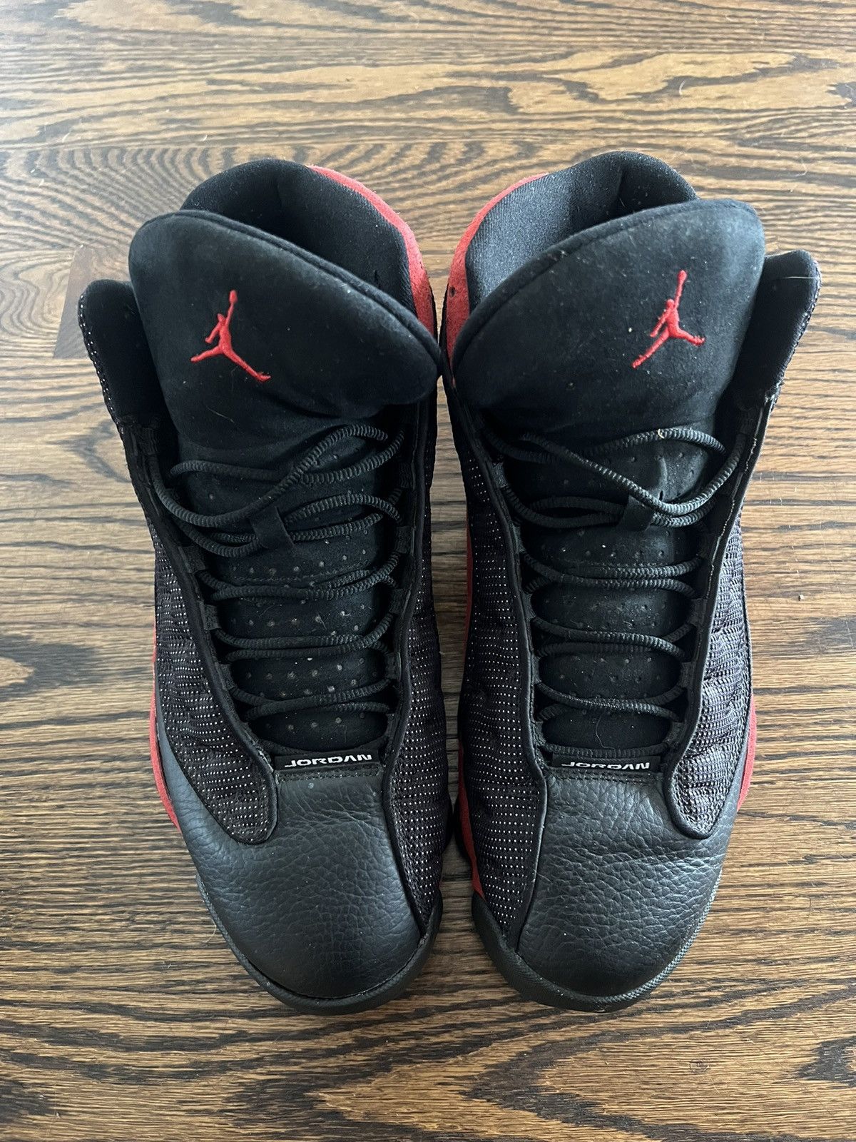 Nike Retro Air Jordan 13s (black and red) Size US 13 / EU 46 - 4 Thumbnail