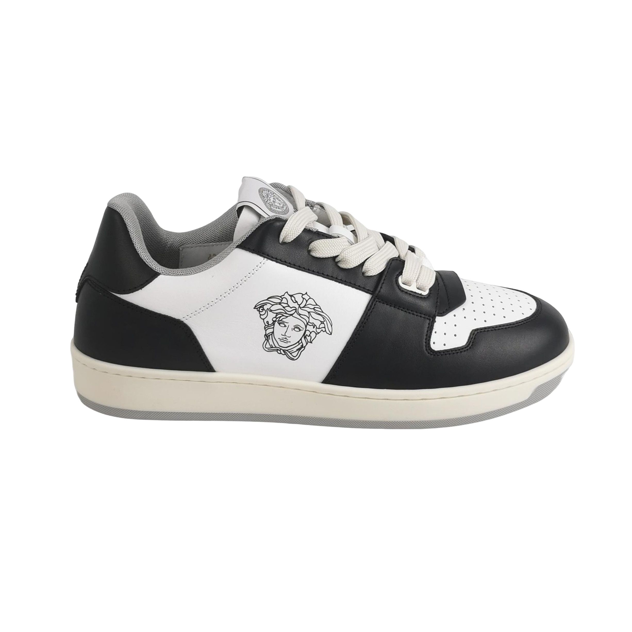 Versace Versace Medusa Head Leather Sneakers 42 Size US 9 / EU 42 - 1 Thumbnail