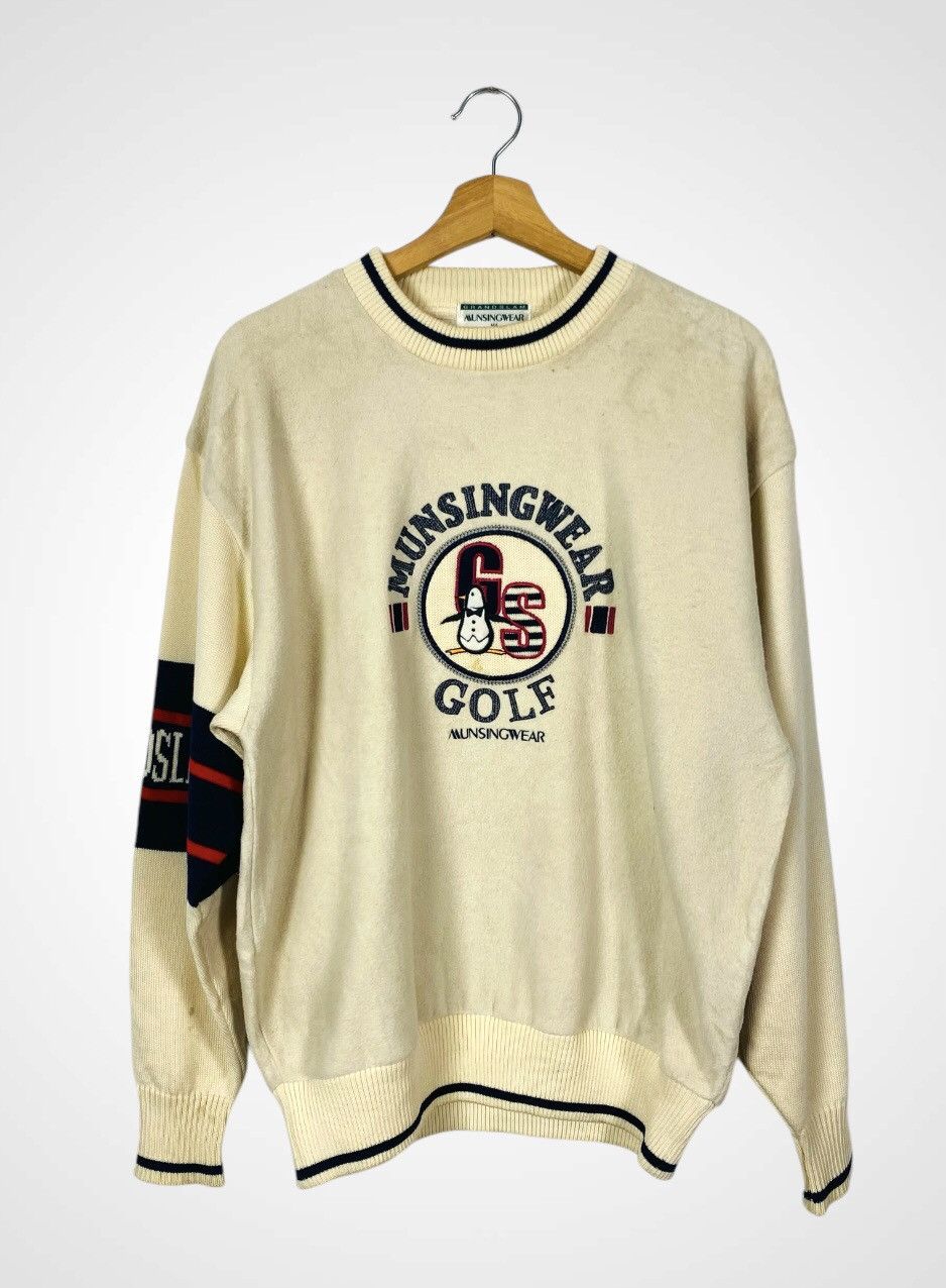 Japanese Brand A11 Vintage 80s Grandslam Musingwear Golf Sweatshirt Knit Size US L / EU 52-54 / 3 - 1 Thumbnail