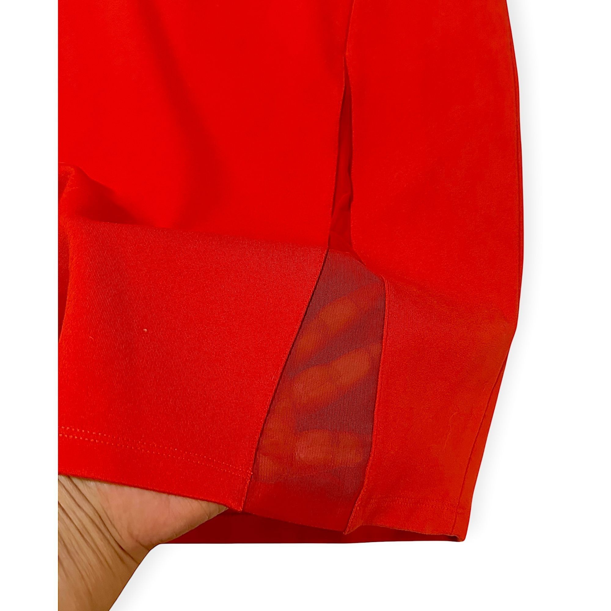 Other Victor Glemaud Cap Sleeve Bodycon Mini Dress, Red, Size XL, Size XL / US 12-14 / IT 48-50 - 12 Thumbnail