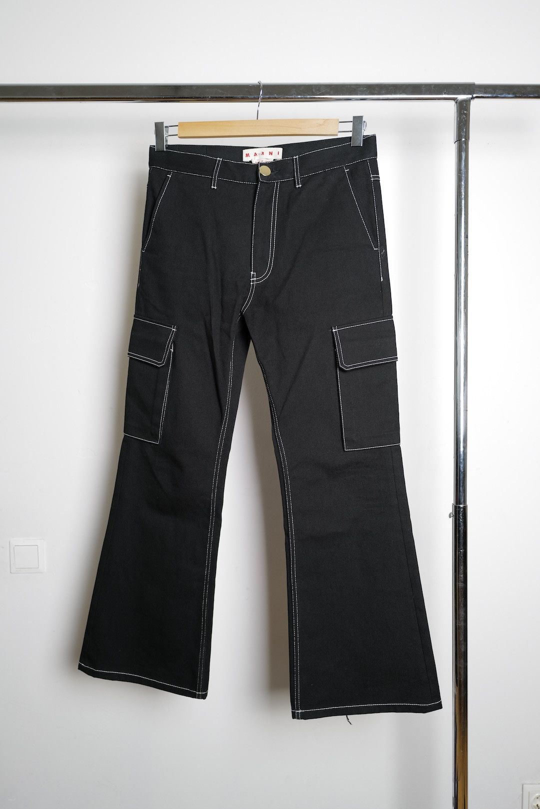 Marni Marni Wide Leg Contrast Jeans Size US 32 / EU 48 - 1 Thumbnail
