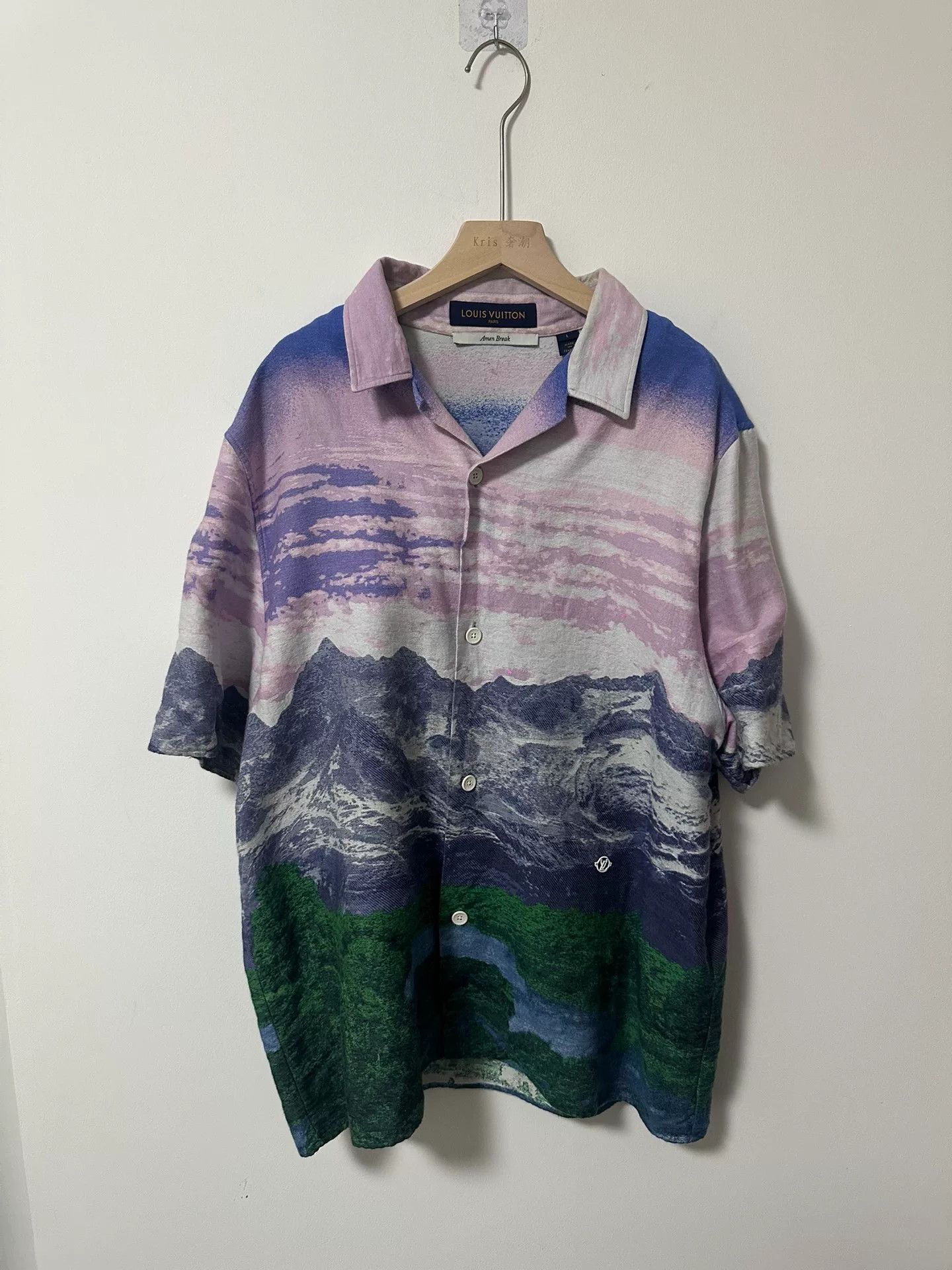 Louis Vuitton Louis Vuitton Snow Mountain Print Shirt Size US L / EU 52-54 / 3 - 1 Thumbnail